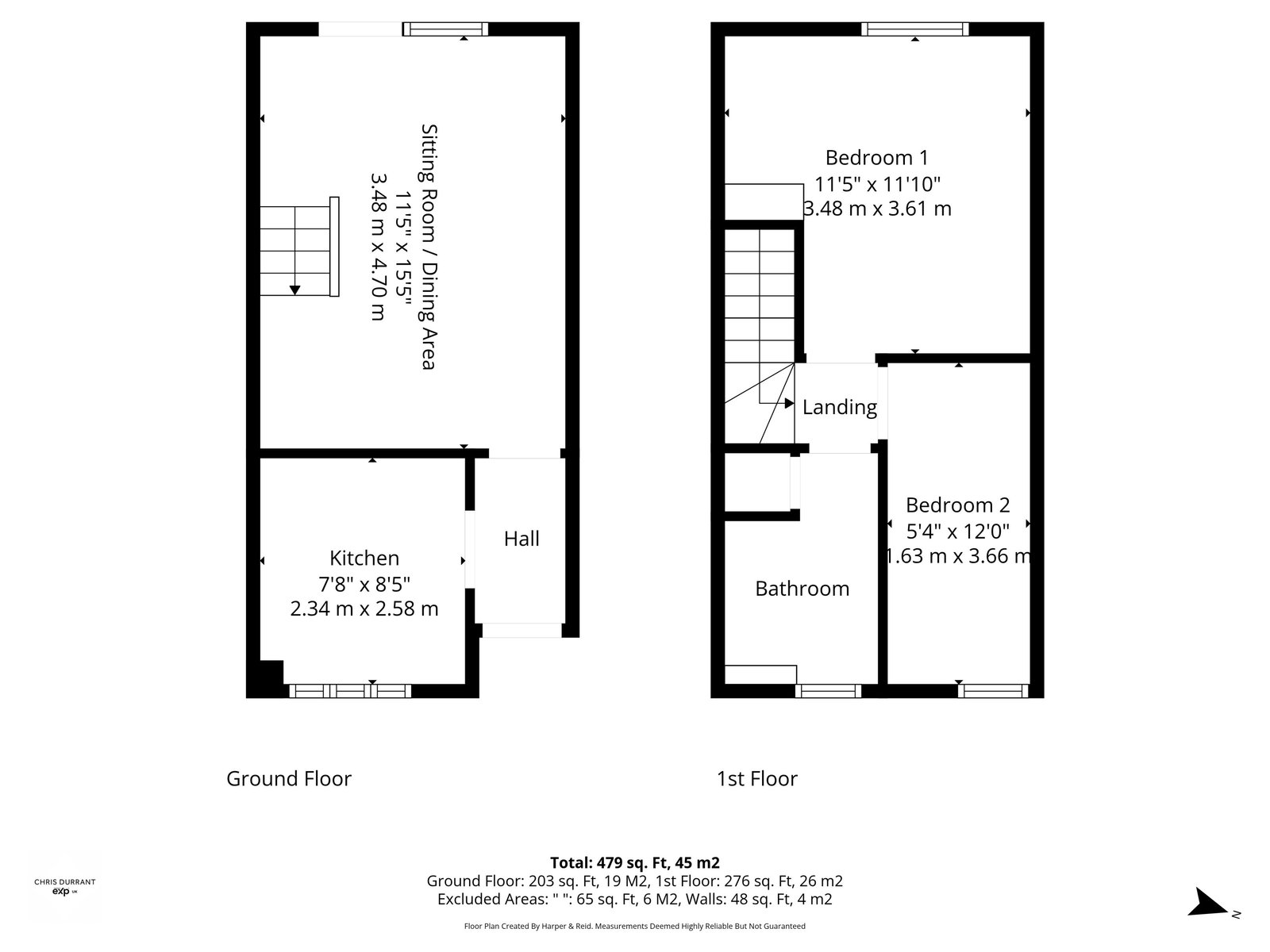 79, Hexham Gardens, Milton Keynes floorplan