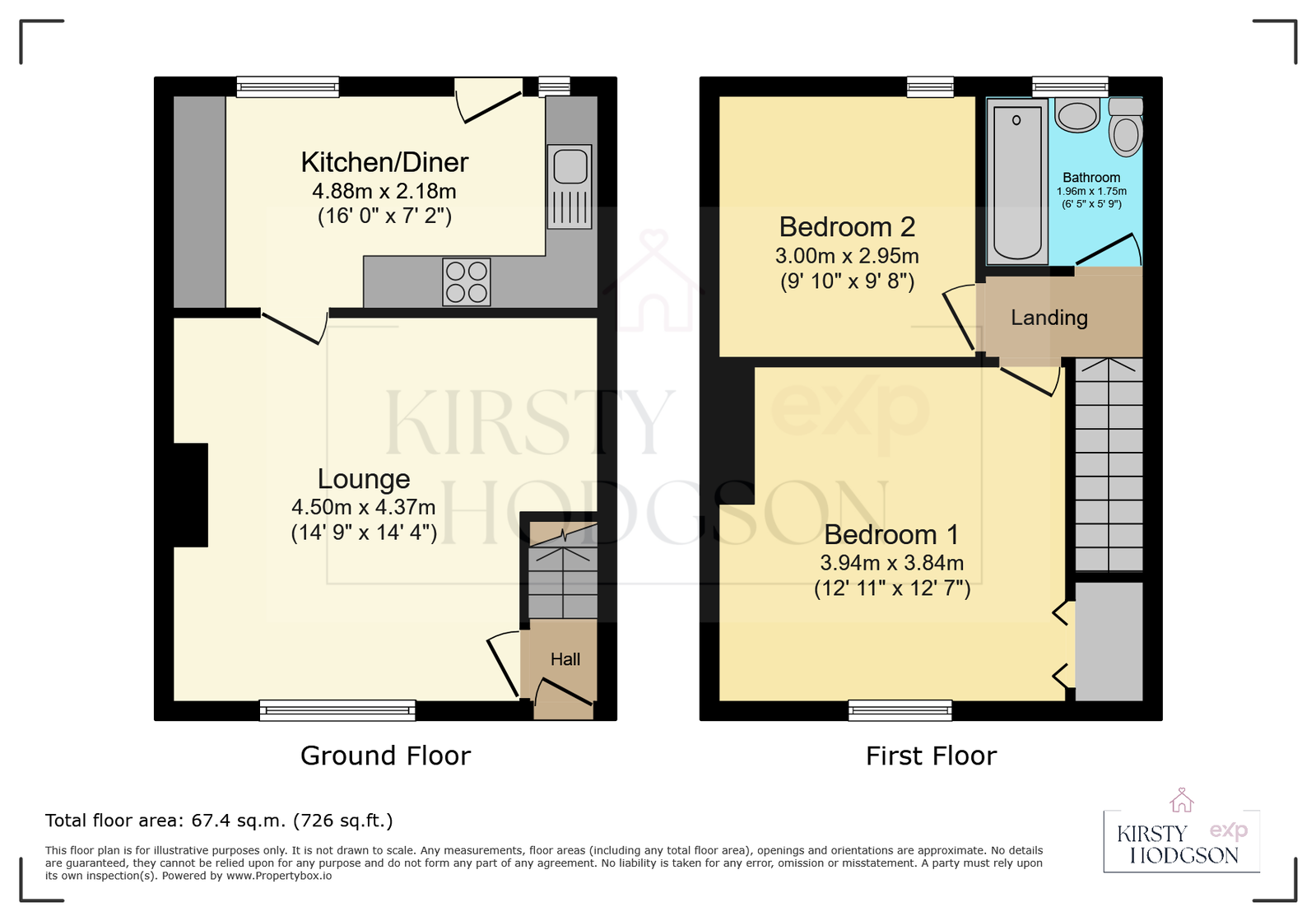 Milton Street, Ryton floorplan