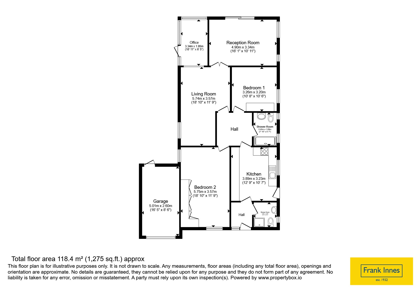 32, Main Street, Nottingham floorplan