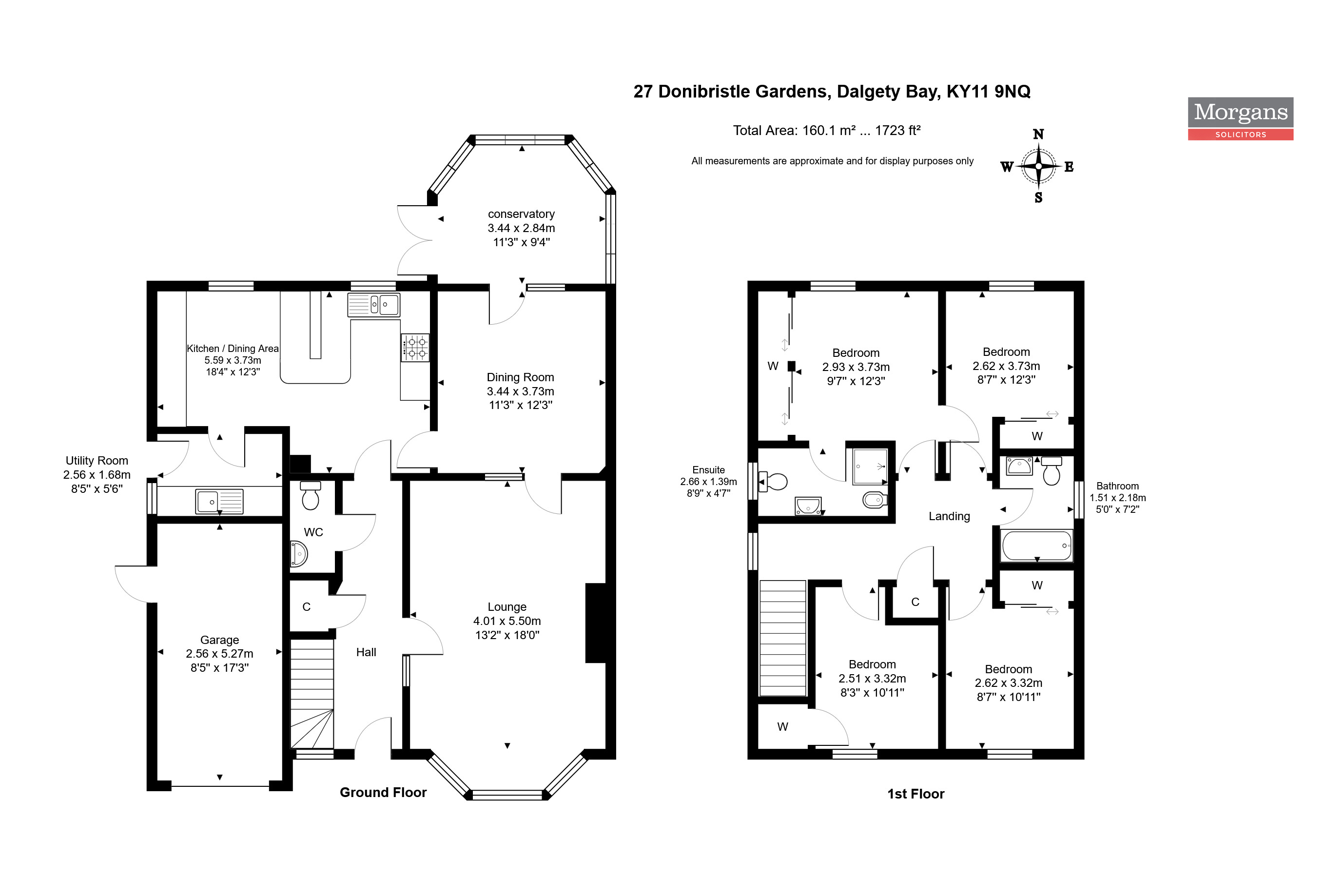 27, Donibristle Gardens, Dalgety Bay floorplan