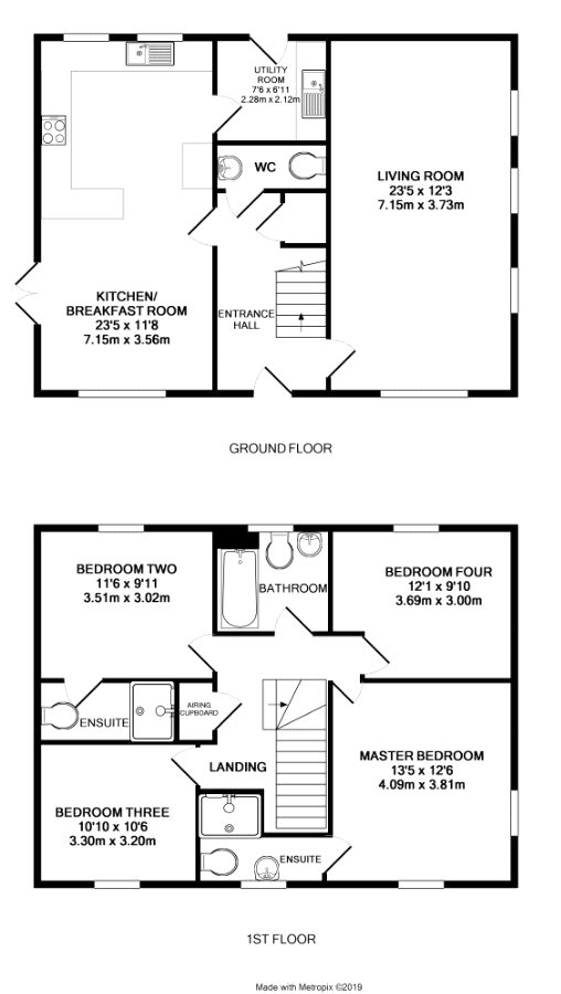 4 Bedrooms  to rent in Jaguar Lane, Bracknell, Berkshire RG12