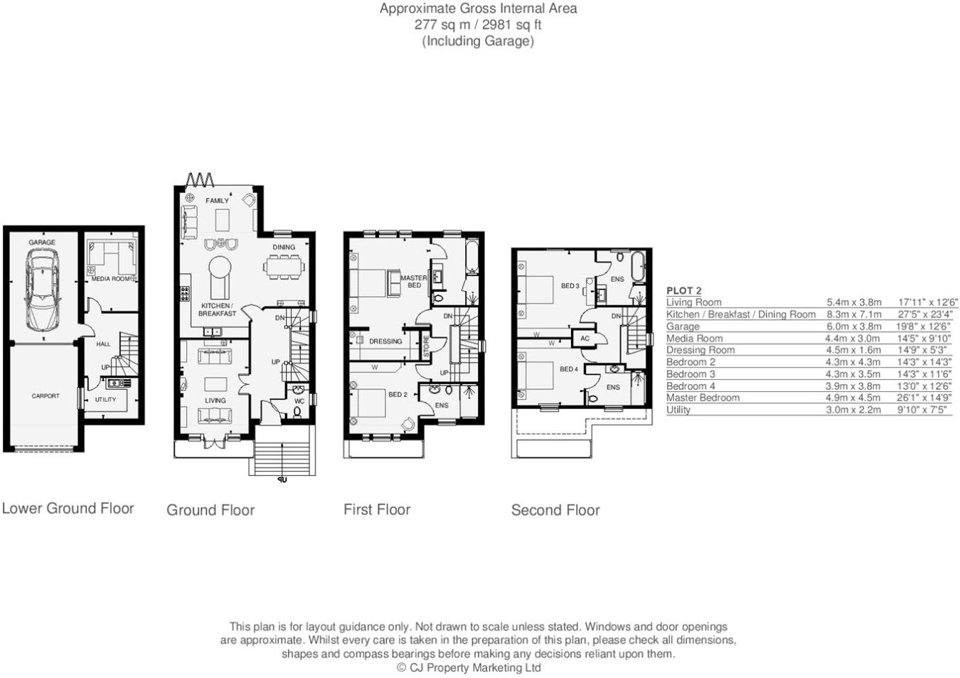 4 Bedrooms Town house to rent in Oakshade Road, Oxshott, Leatherhead KT22