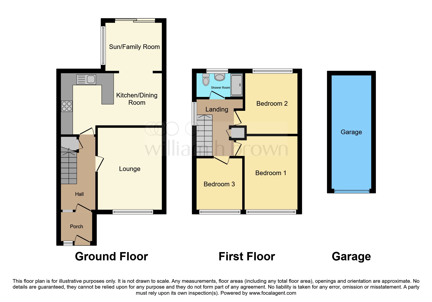 12, Edendale, Lowestoft floorplan