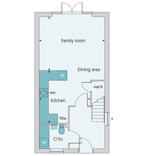 3 Bedrooms Semi-detached house for sale in 