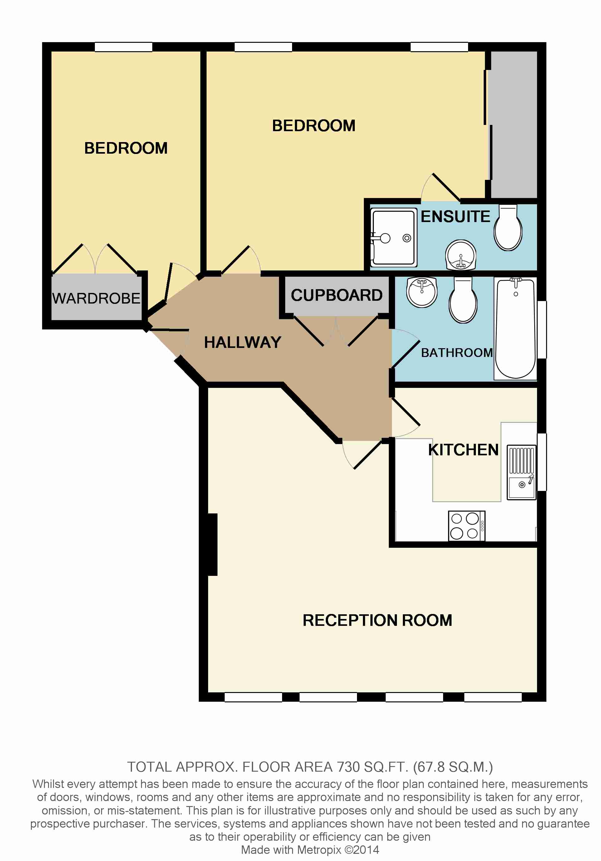 2 Bedrooms Flat to rent in Pampisford Road, South Croydon CR2
