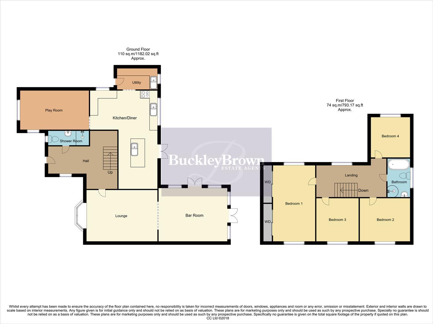 28, Dorchester Close, Mansfield floorplan