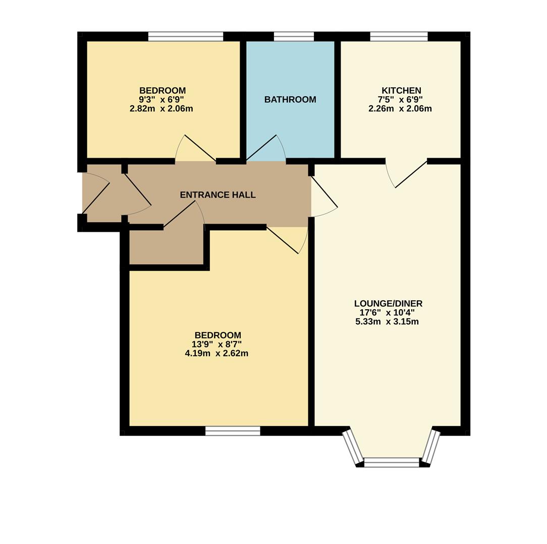 Flat 31, Summerfield Village Court, Ringstead Drive, Wilmslow floorplan