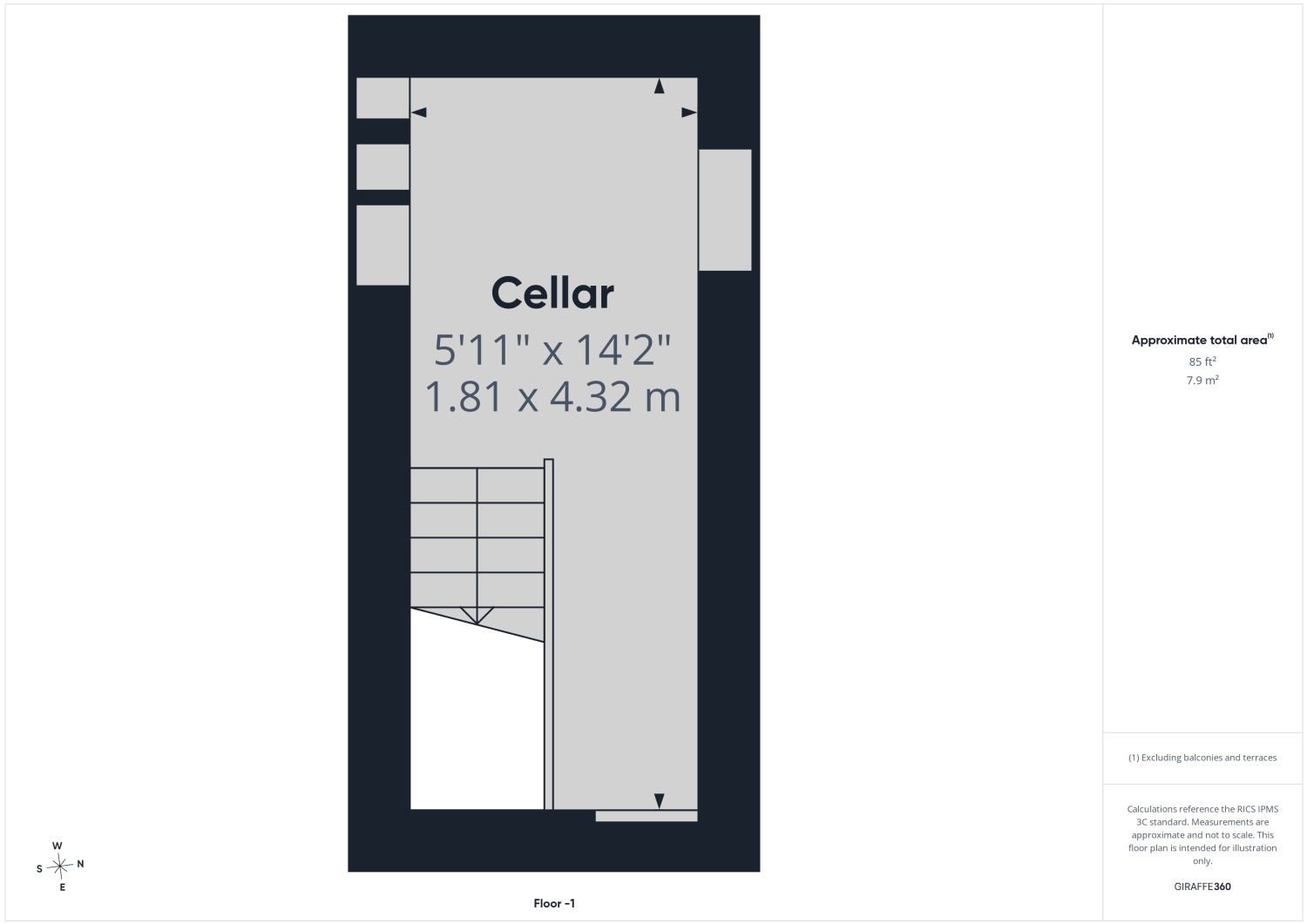 36, Holmes Terrace, Halifax floorplan