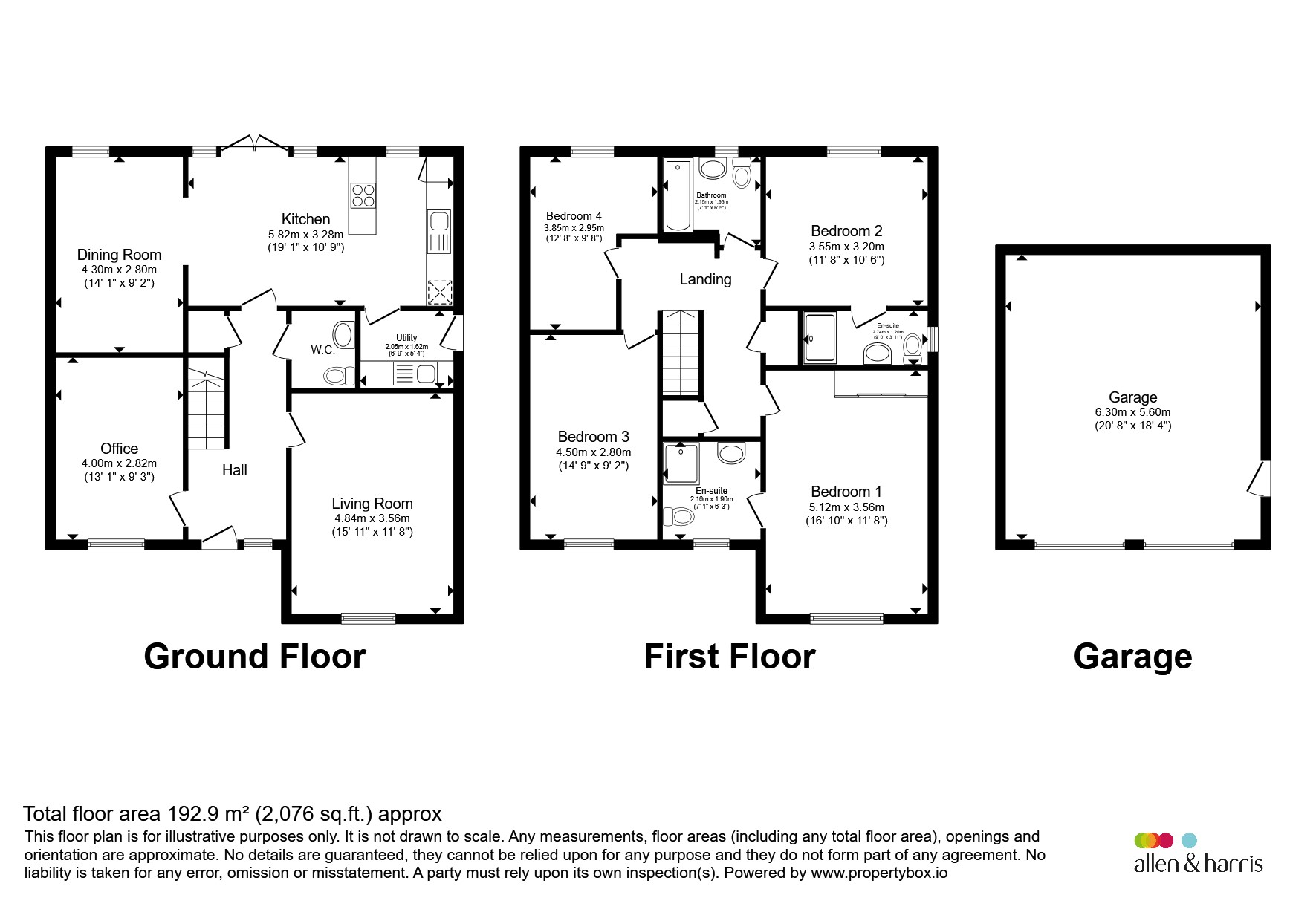3, Kestrel Road, WOTTON-UNDER-EDGE floorplan