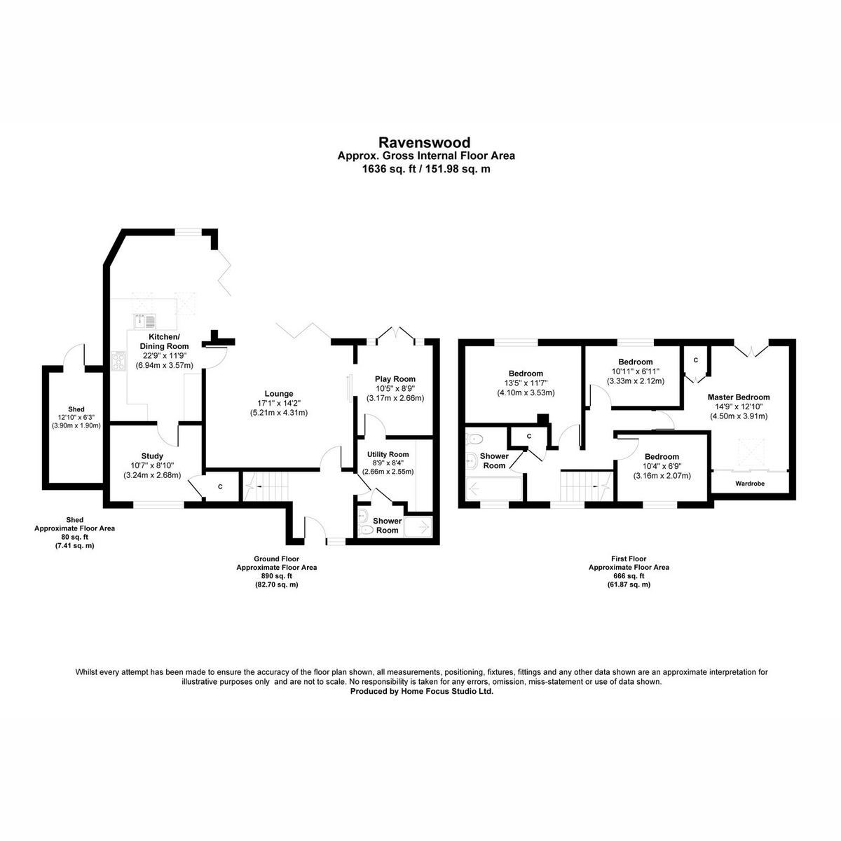 1, Ravenswood, Titchfield Common, Fareham floorplan