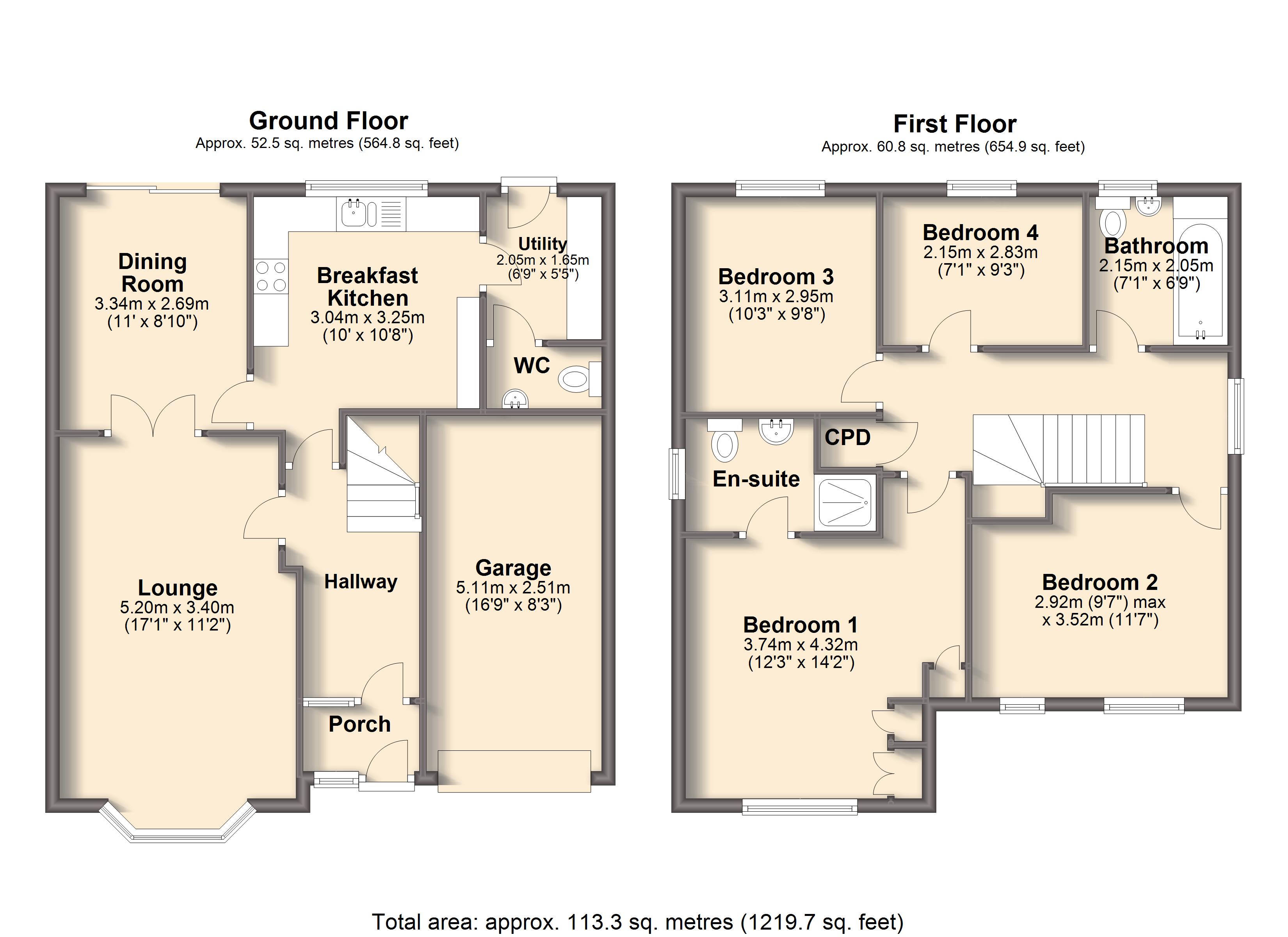 4 Bedrooms Detached house for sale in Forest Court, Barlborough, Chesterfield S43