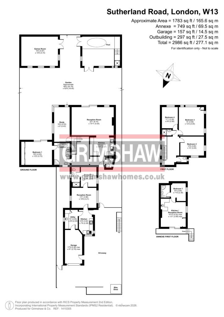 The White Cottage, 8a, Sutherland Road, Ealing floorplan