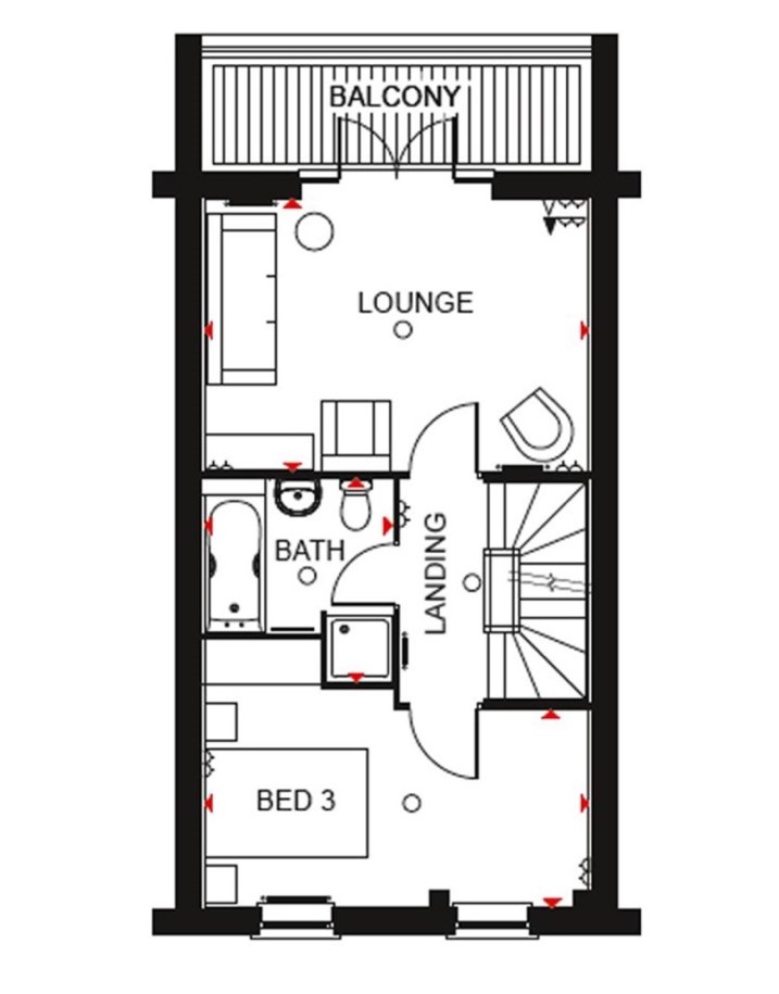 3 bed town house for sale in Wren Way, Rochdale OL16 Zoopla