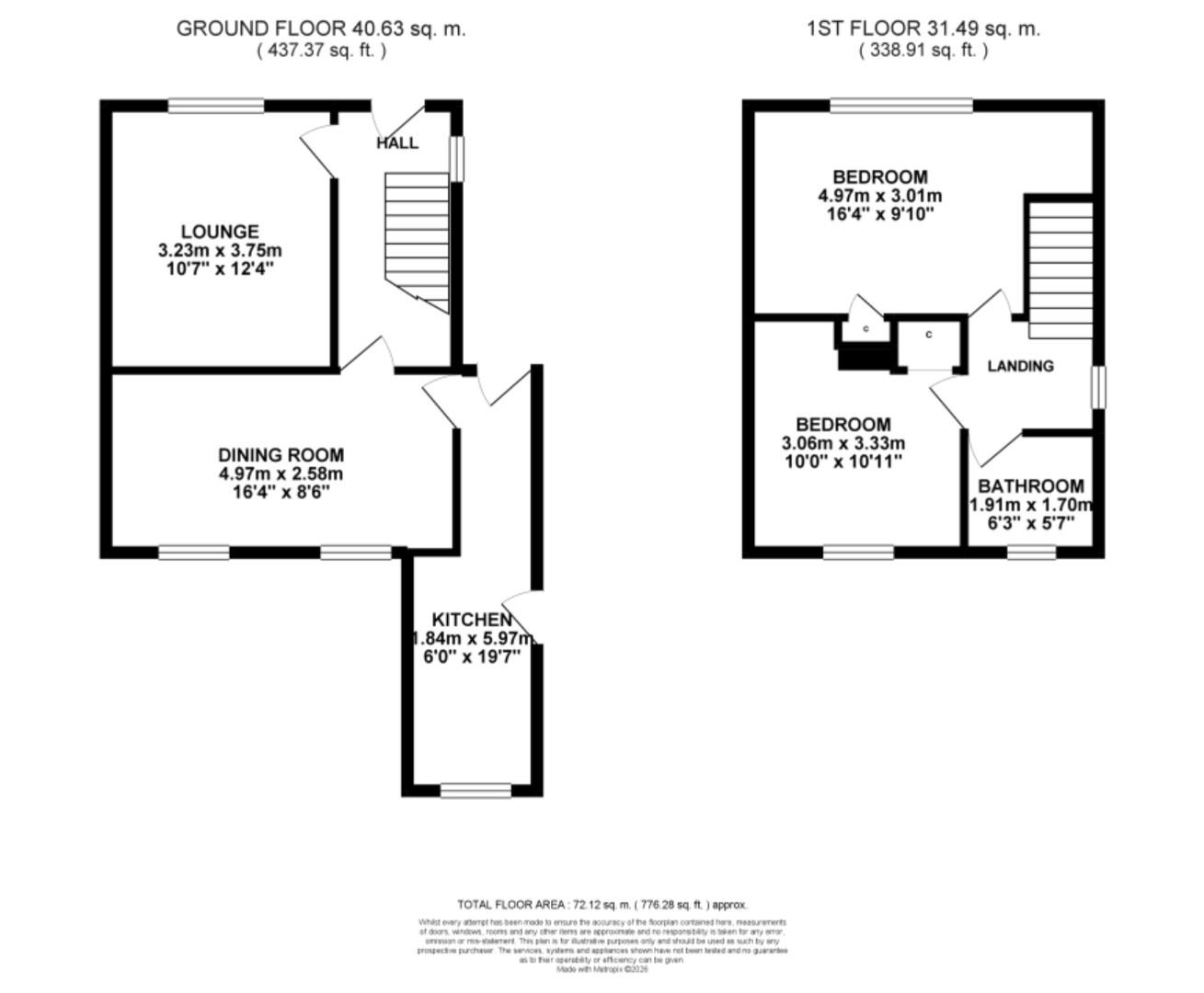 106, Heathfield Road, Southport floorplan