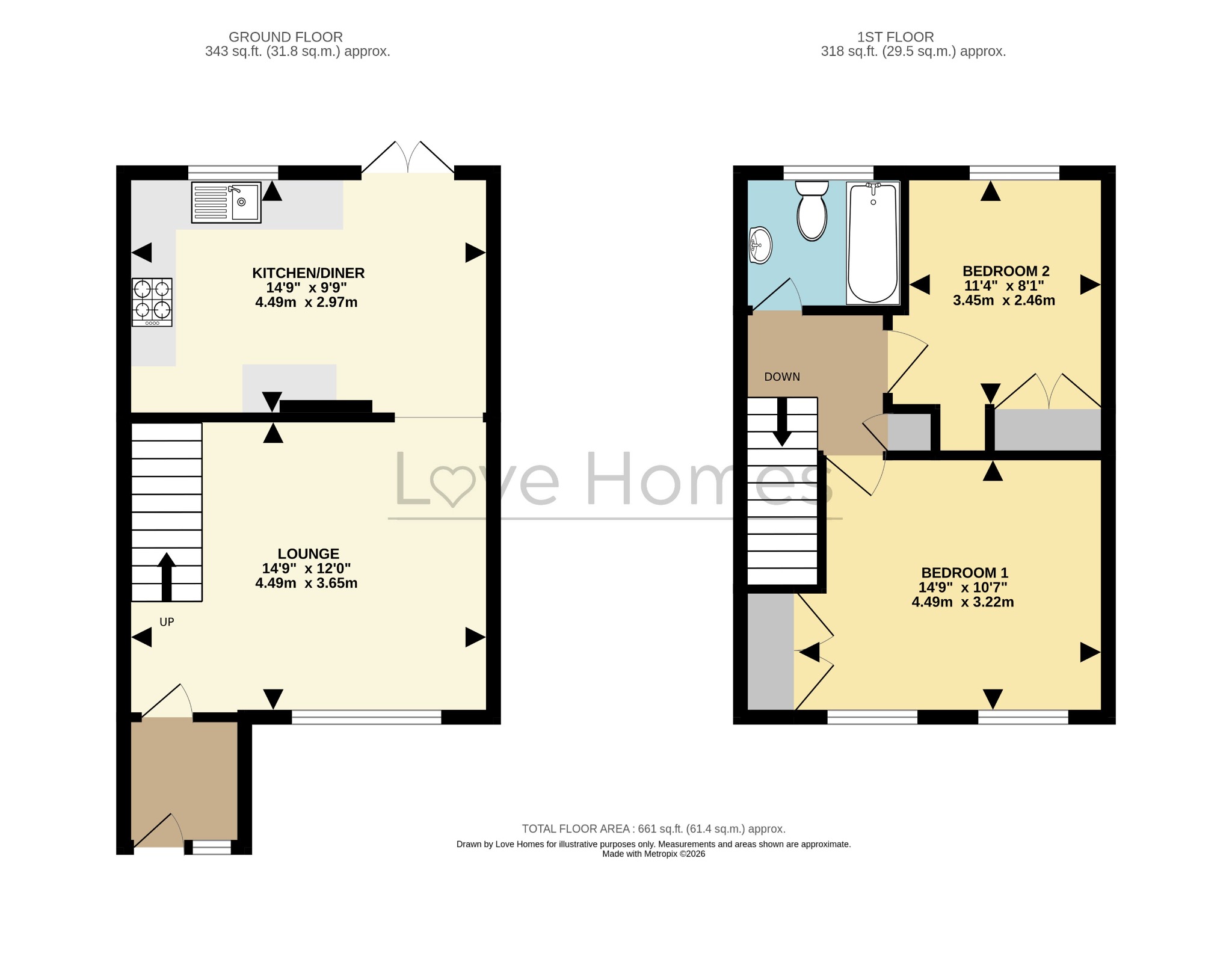 5, Pheasant Walk, Central Bedfordshire floorplan