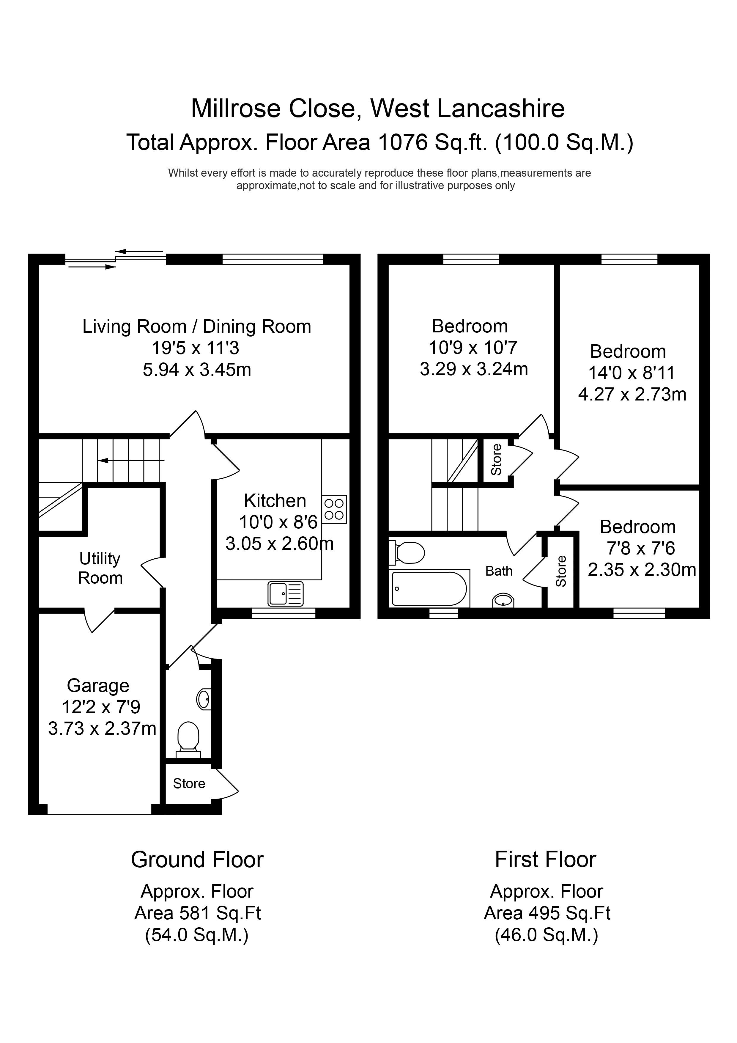 3 Bedrooms Semi-detached house for sale in Millrose Close, Thurston, Skelmersdale WN8