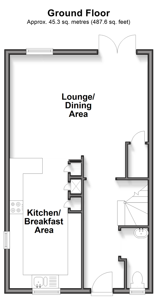 Nunnery Grove Minster On Sea, Sheerness floorplan