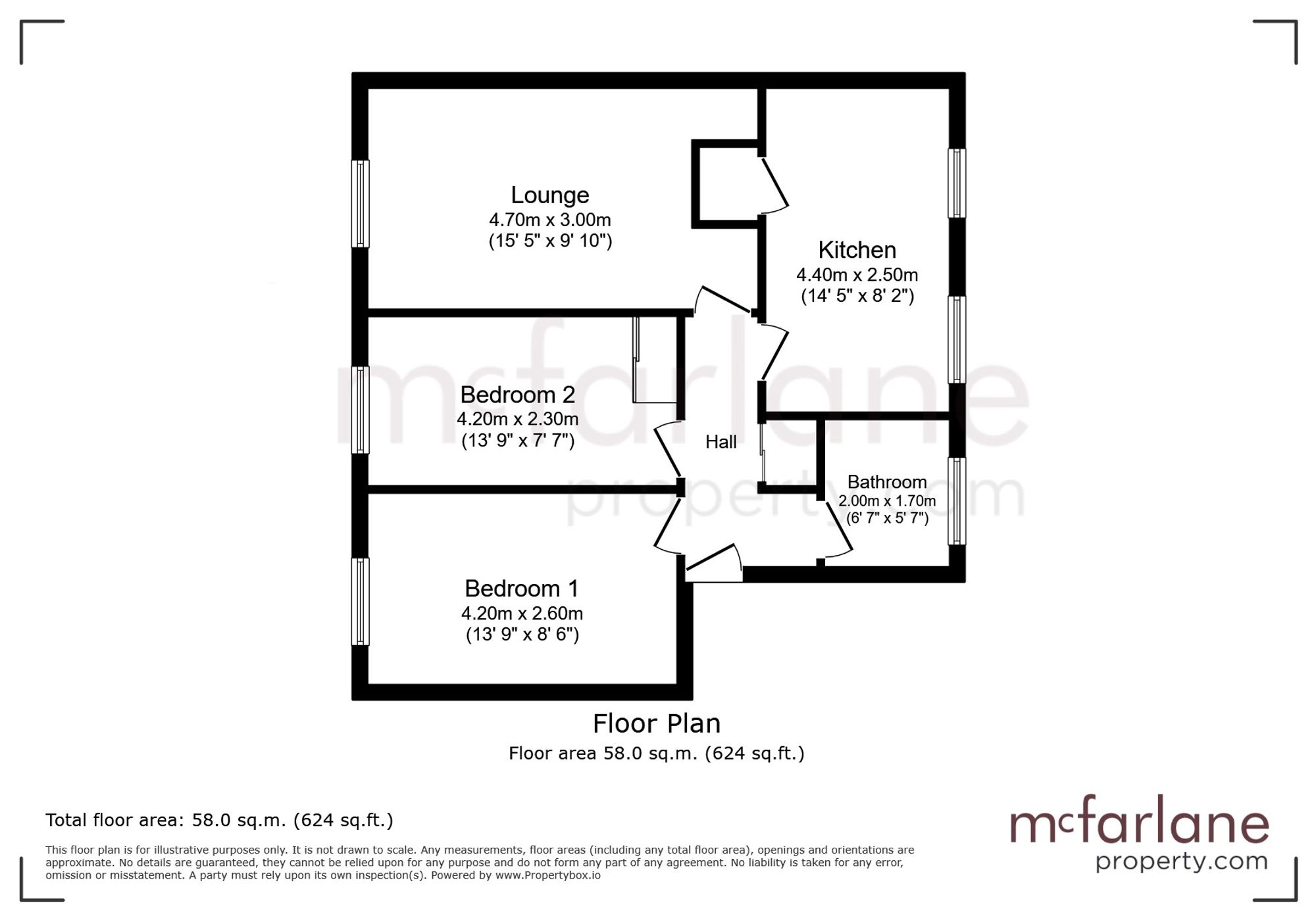2 Dores Court, Swindon floorplan