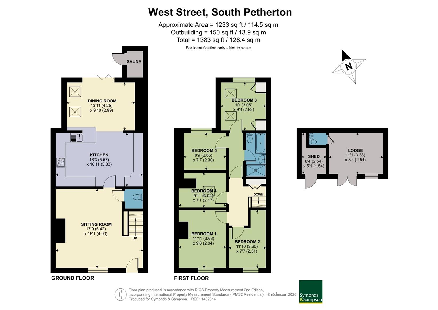 6, West Street, South Petherton floorplan