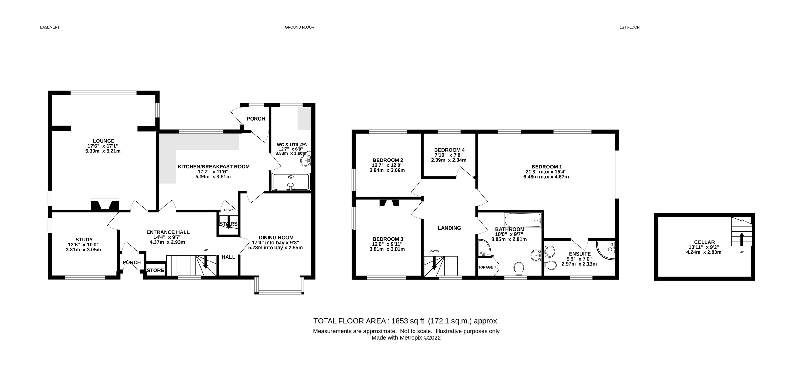 Buxton Road, Macclesfield SK11, 4 bedroom detached house for sale