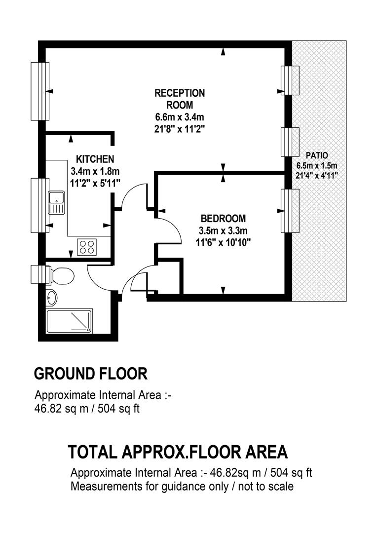 23, Vestry Mews, London floorplan