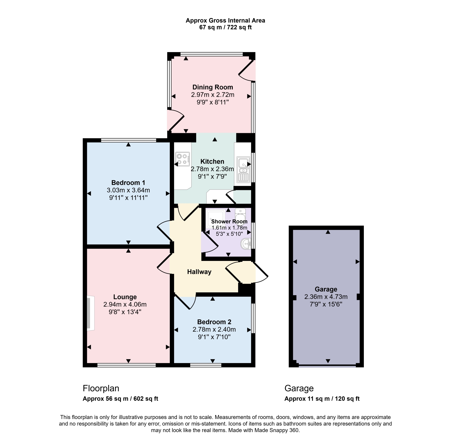 35, Kingsthorpe Crescent, Skegness floorplan