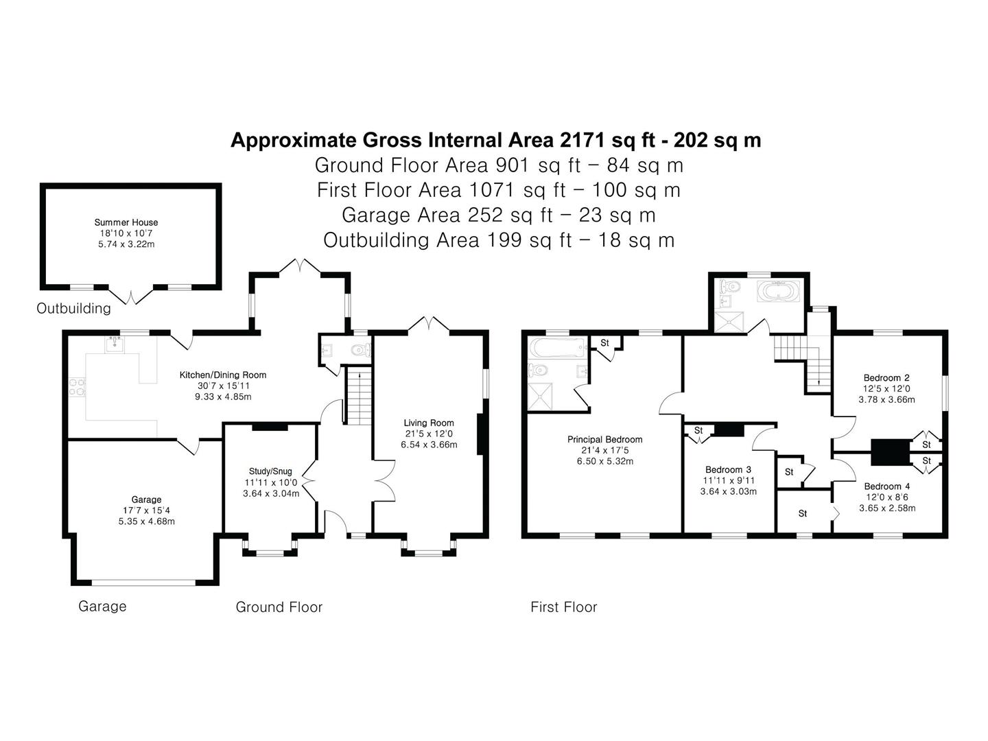 The Nurses House, High Street, Great Sampford floorplan