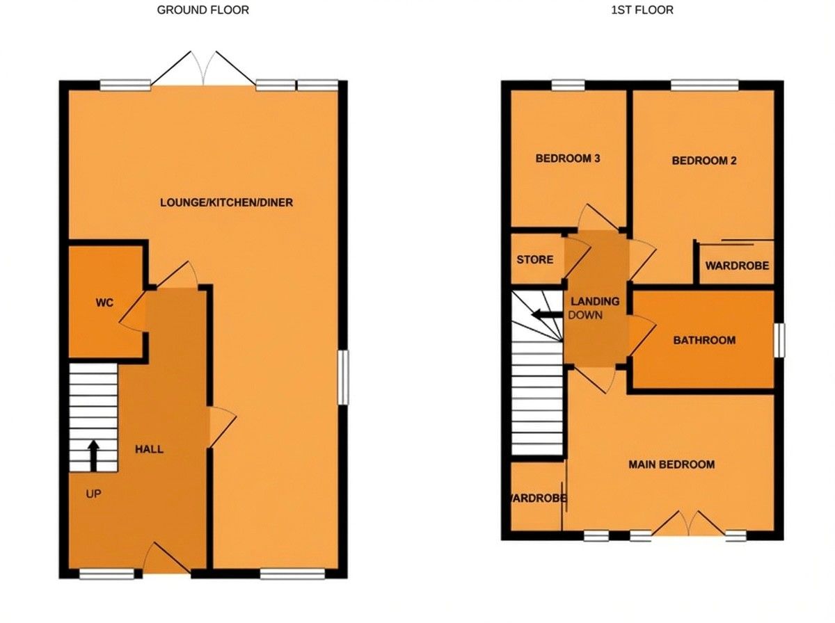 8, Bakestones Avenue, Oldham floorplan