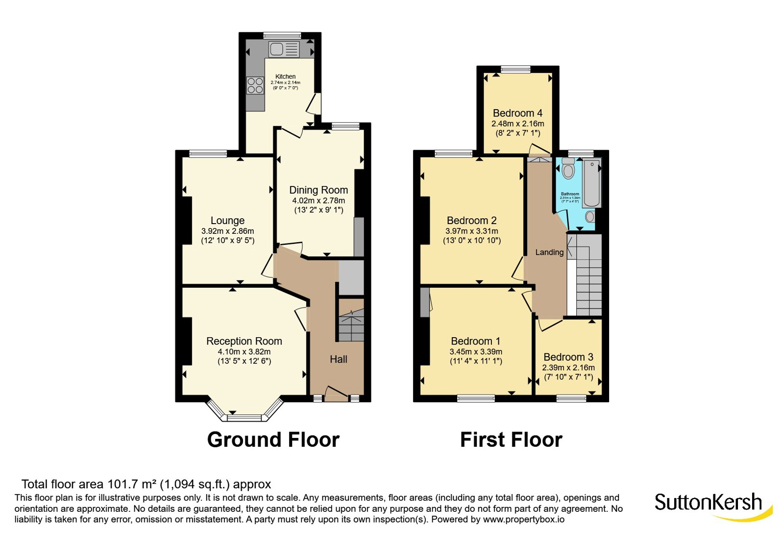 64, Ancaster Road, Merseyside floorplan