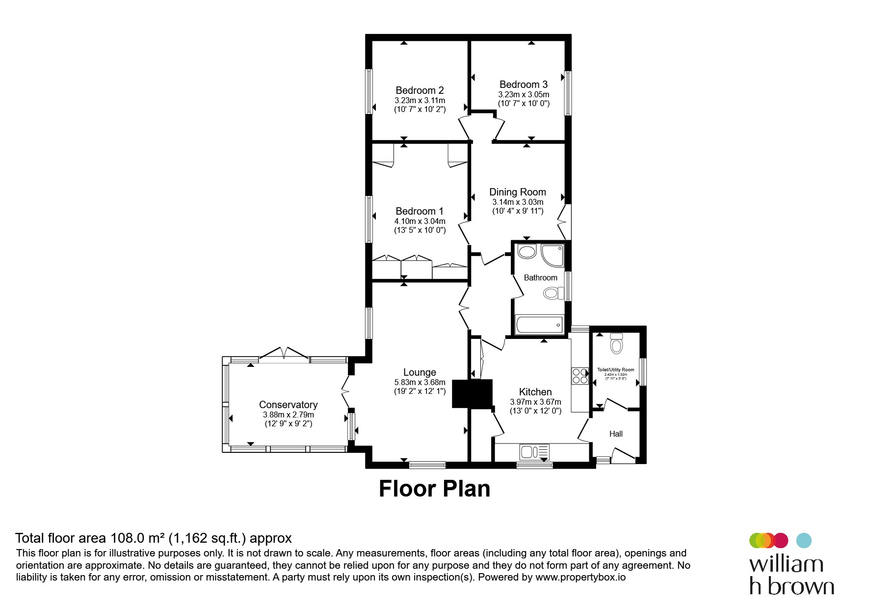 Brambles, School Road, Braintree floorplan