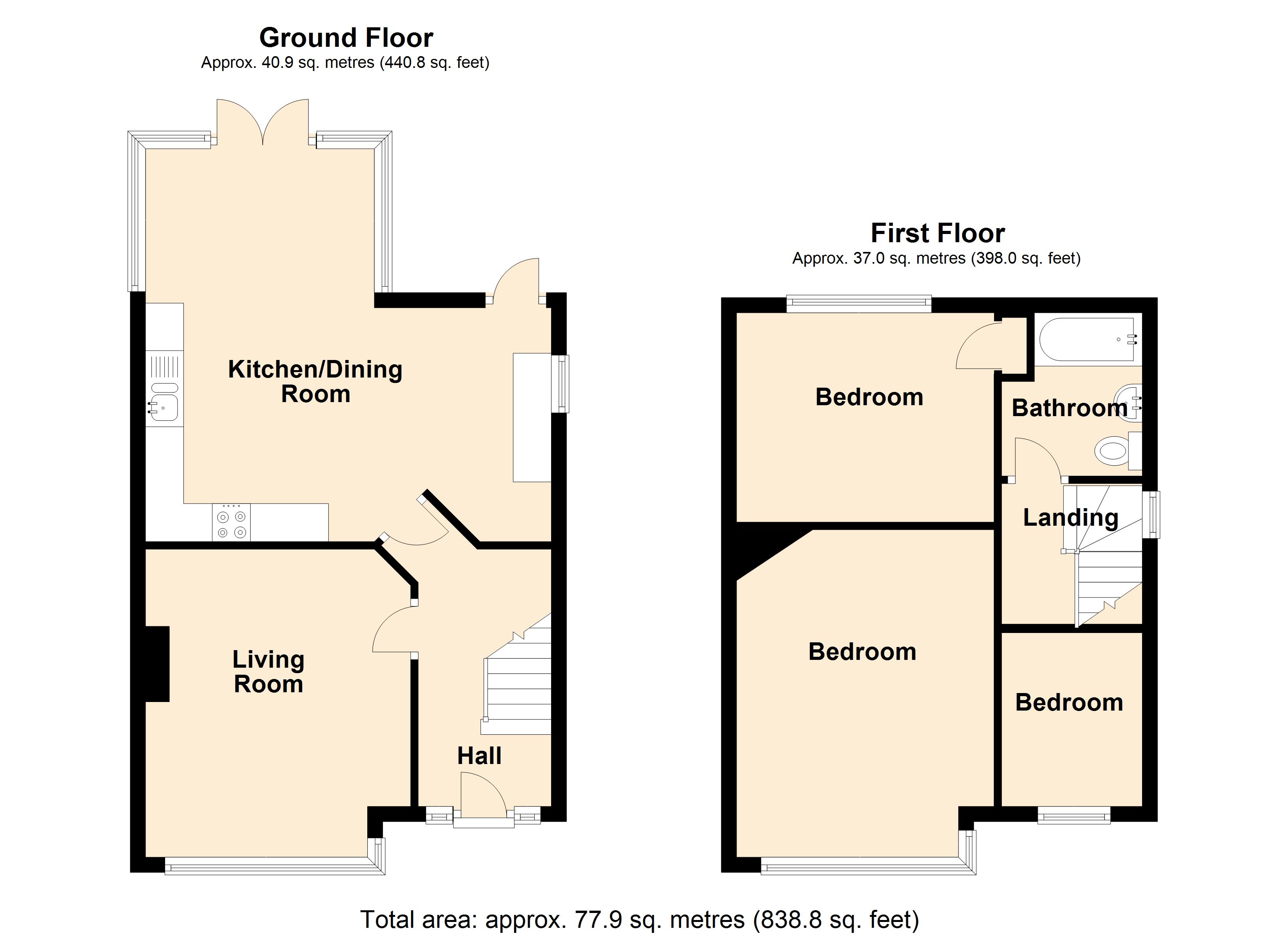 3 Bedrooms Semi-detached house for sale in Temple Walk, Halton, Leeds LS15
