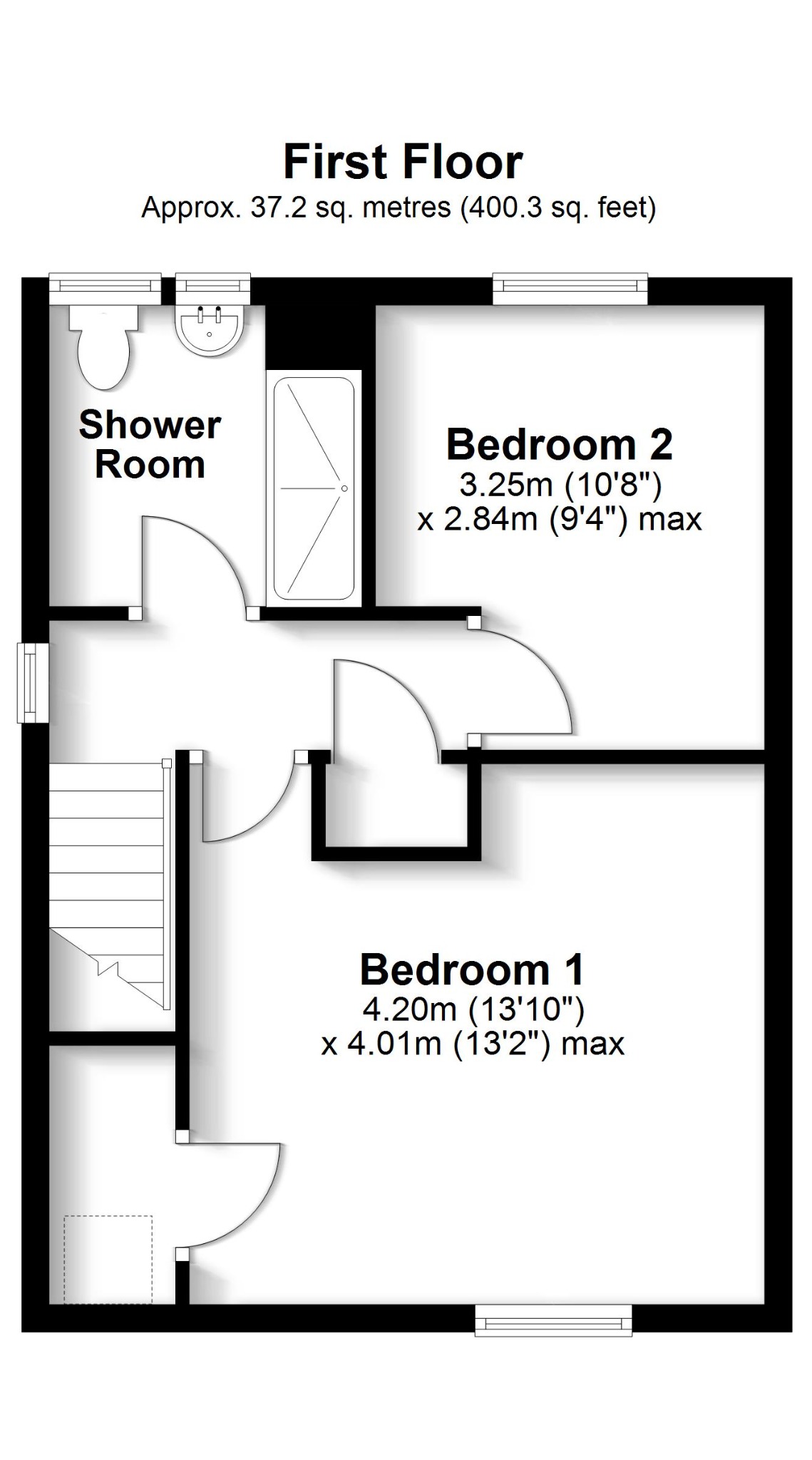 34 Garden Mews, Warsash, Southampton floorplan