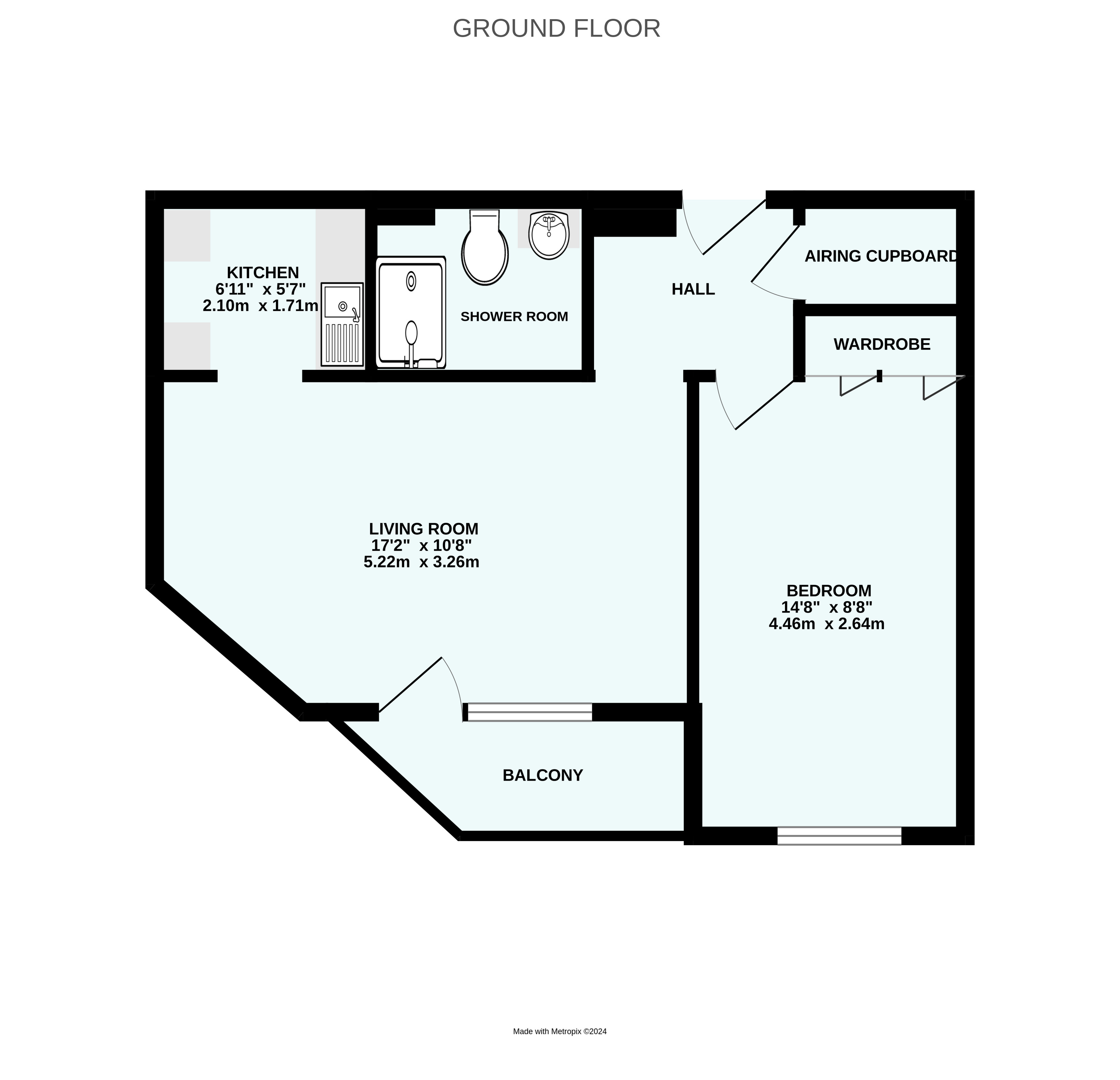 St Albans Road, Torquay floorplan