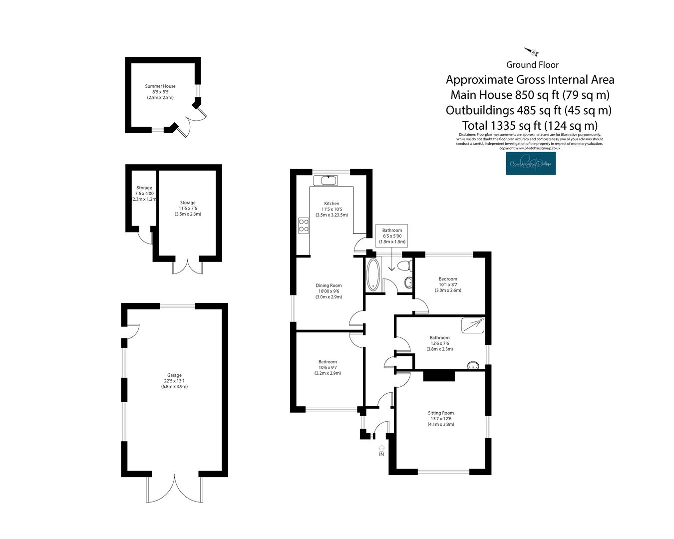 Sandown, Windmill Road, Manningtree floorplan