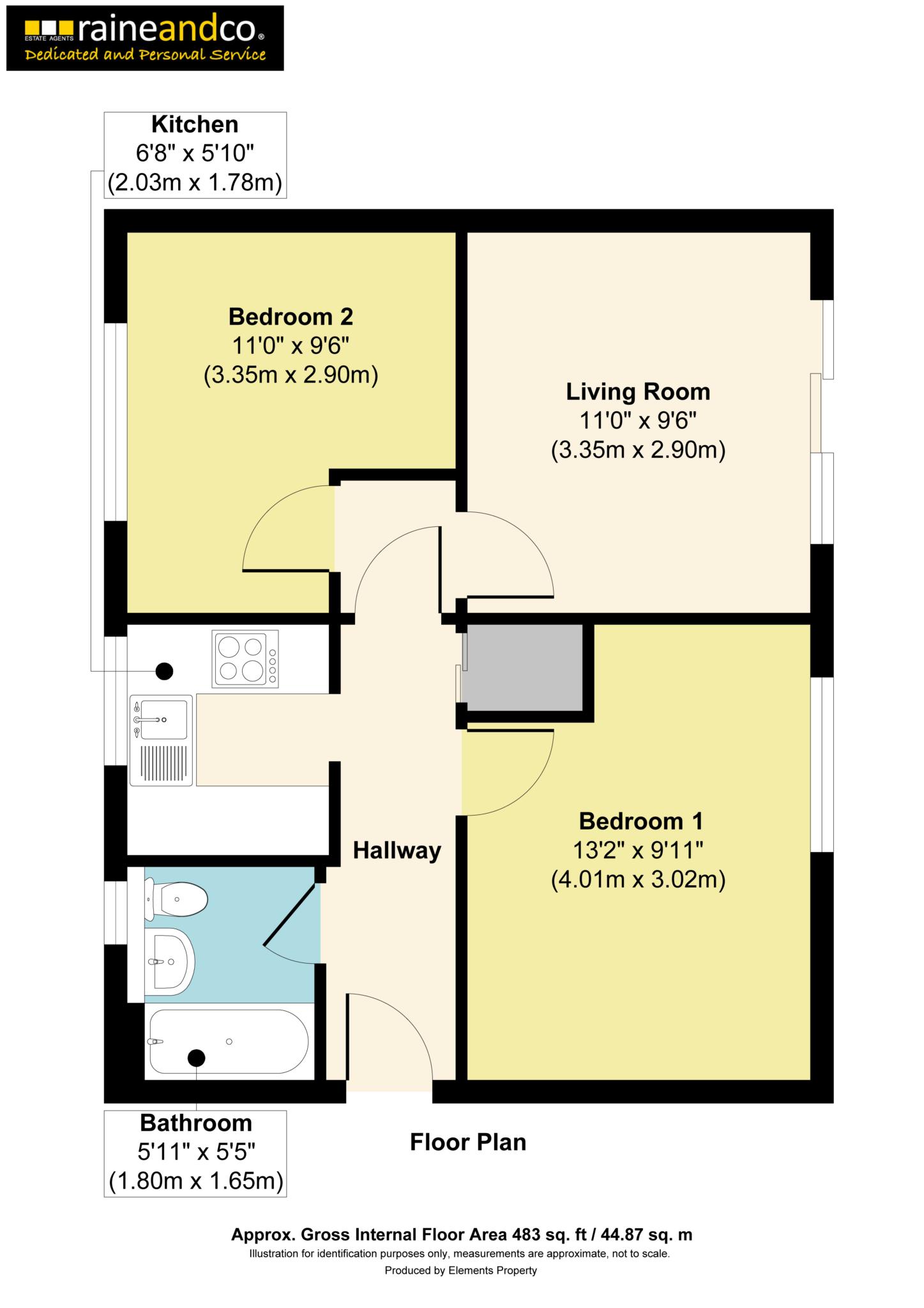 22, Northdown Road, Hatfield floorplan
