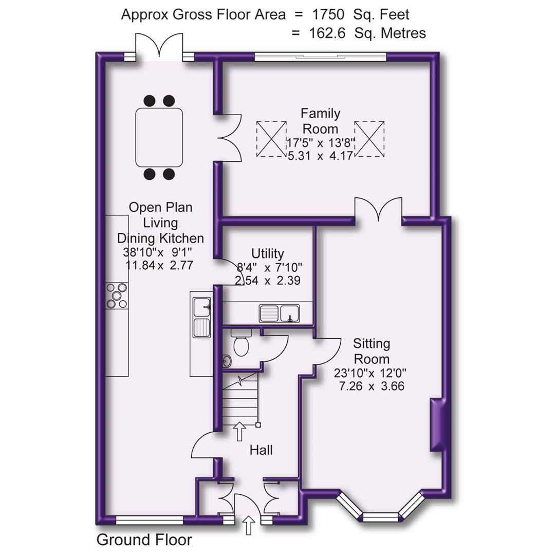 Romford Road, Greater Manchester floorplan