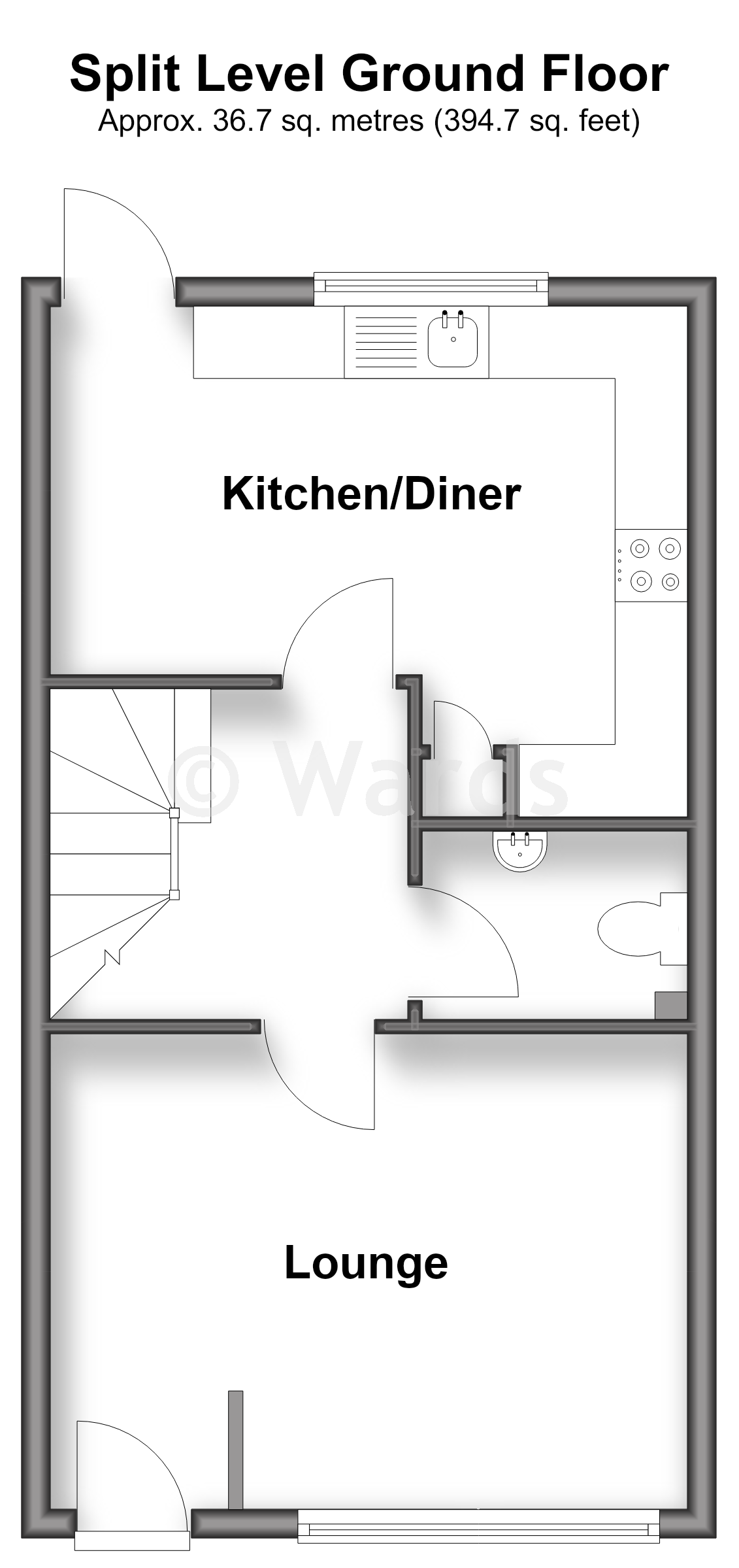 99, West Street, Faversham floorplan