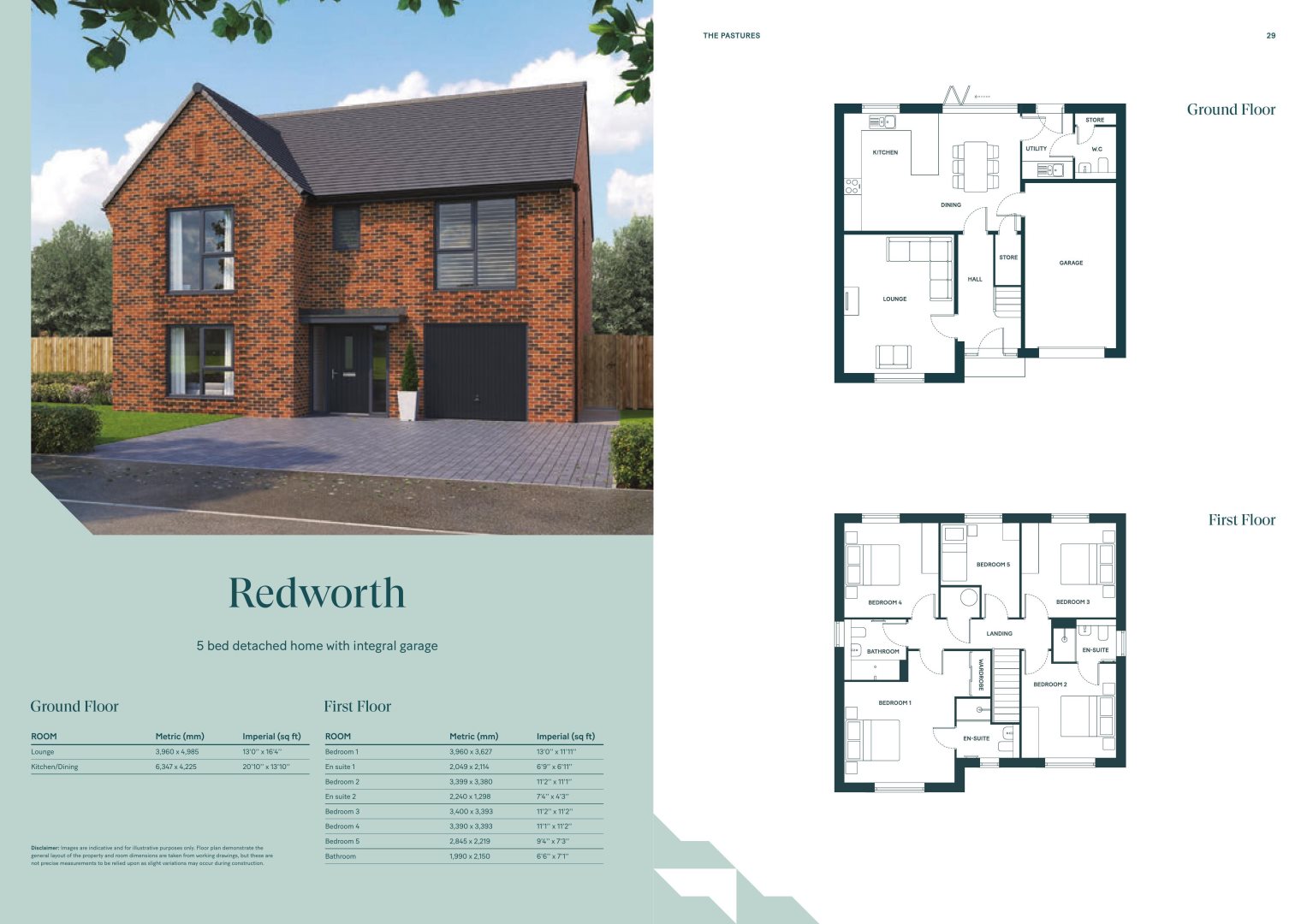 Plot 4 - Redworth - The Pastures, Gateforth Lane, North Yorkshire floorplan