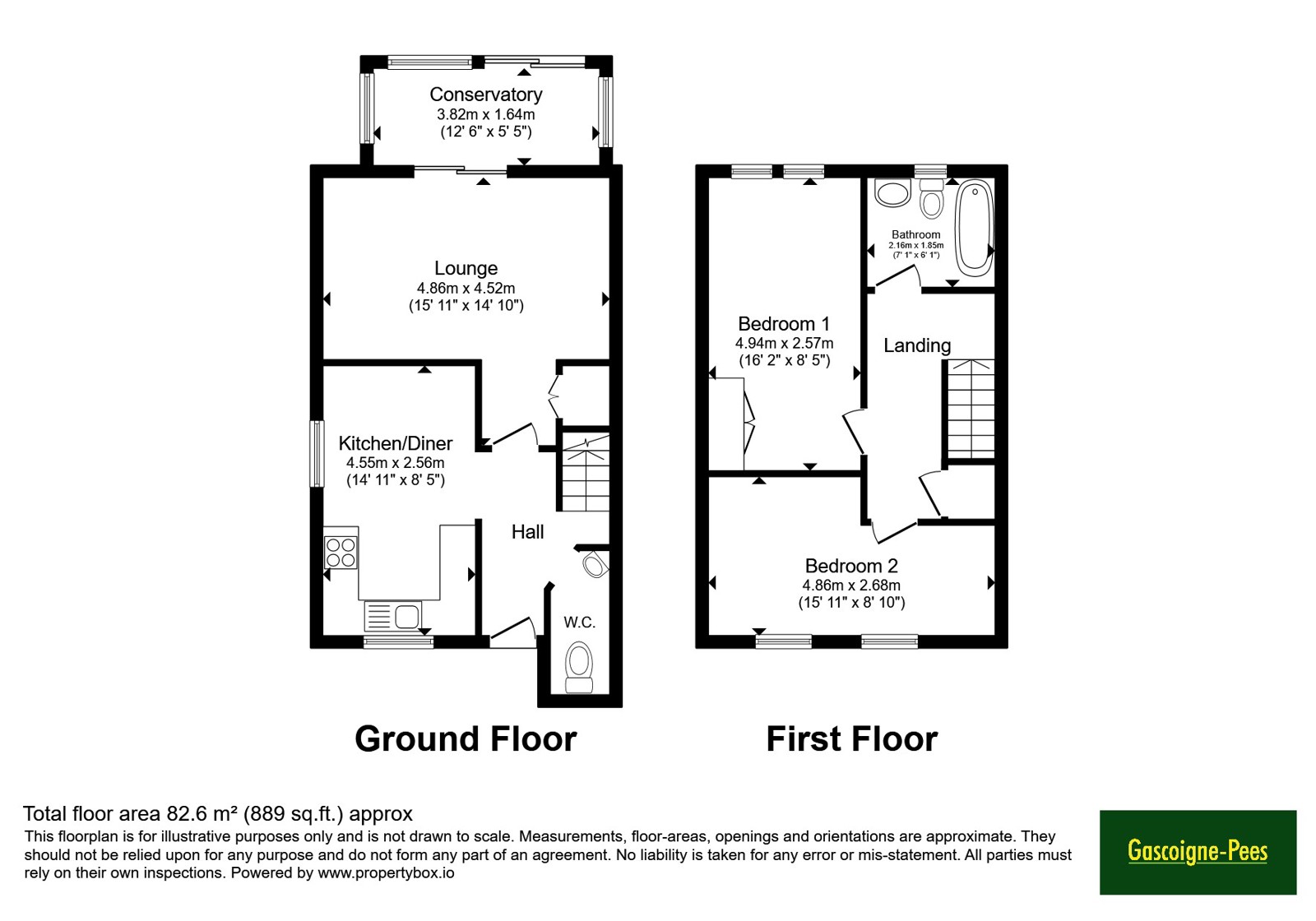 21, Norwood Close, Leatherhead floorplan