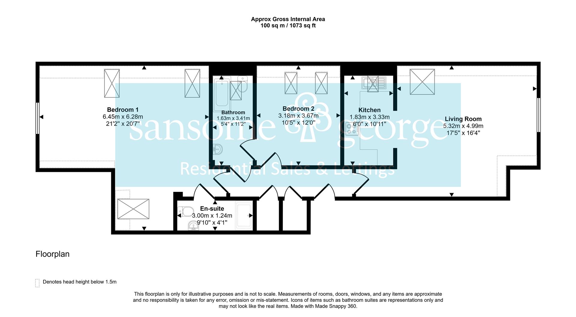 20, Pryor Close, Reading floorplan