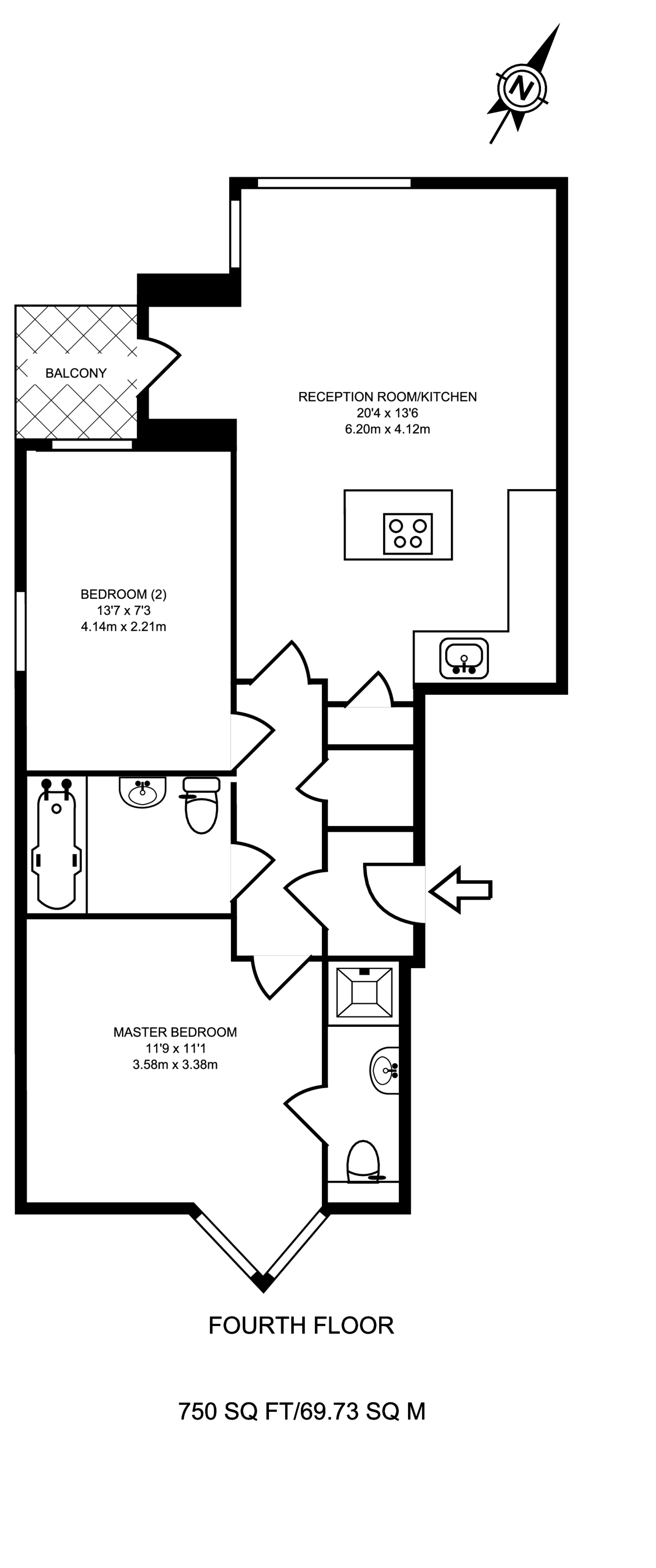Jamaica Road, Bermondsey floorplan