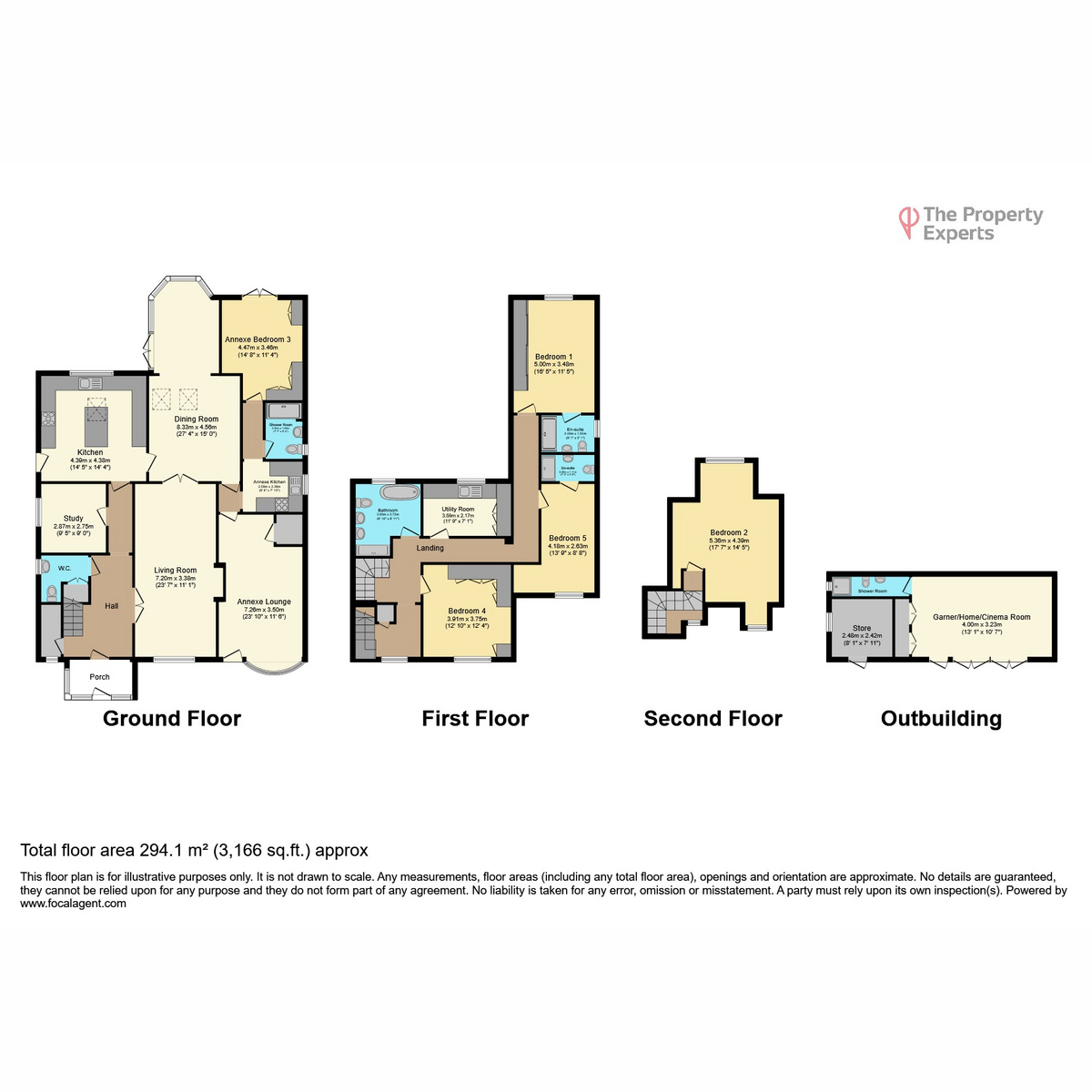 Lynden, 151 Birmingham Road, Warwick floorplan