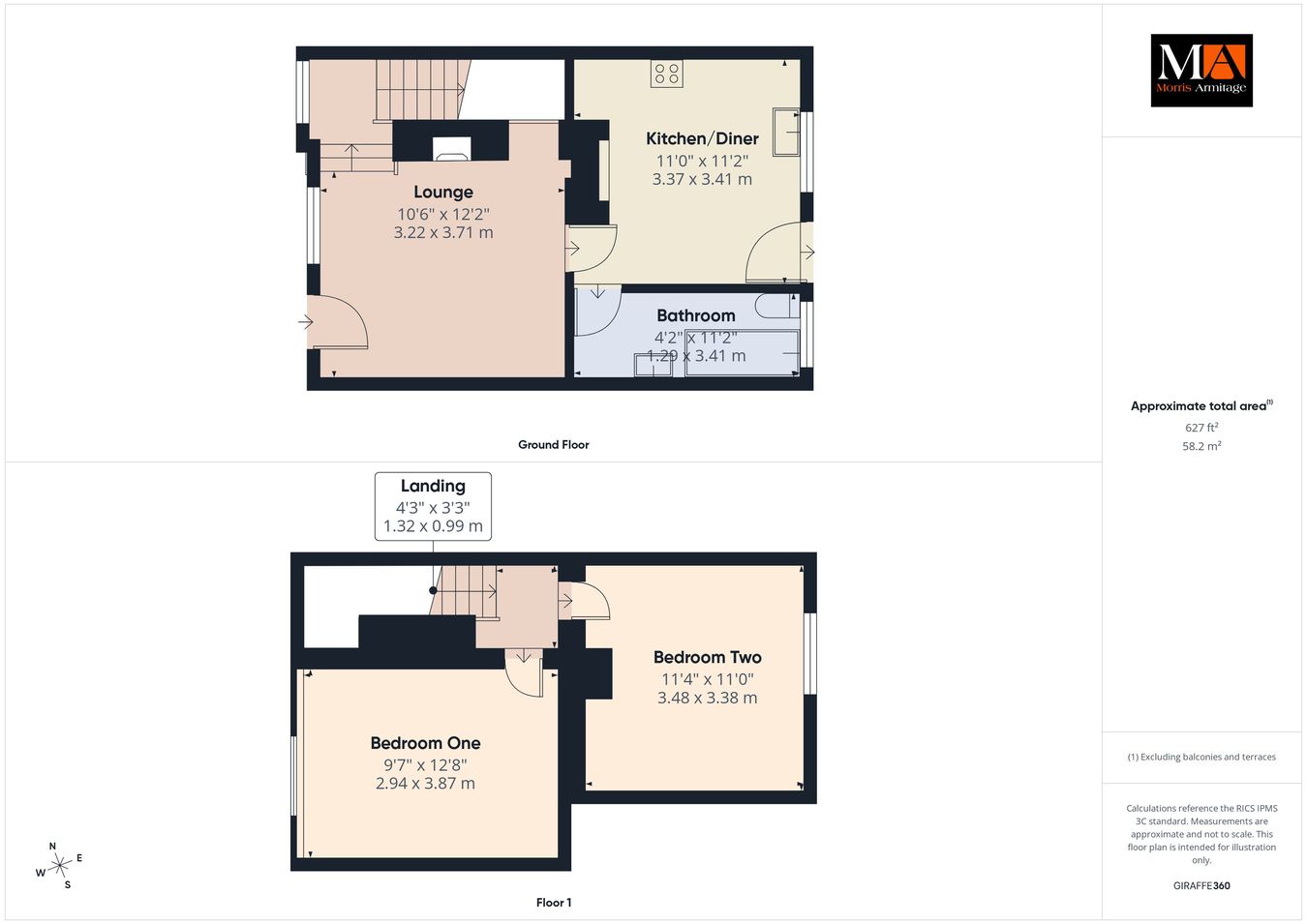3, Downham Road, King's Lynn floorplan