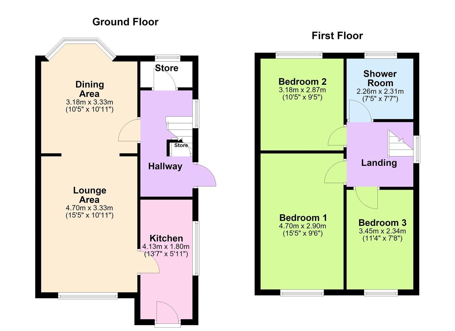 1, Fieldhouse Road, Birmingham floorplan