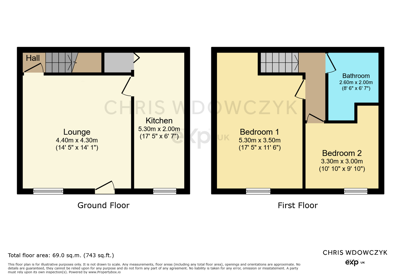 17, Ripley Street, Halifax floorplan