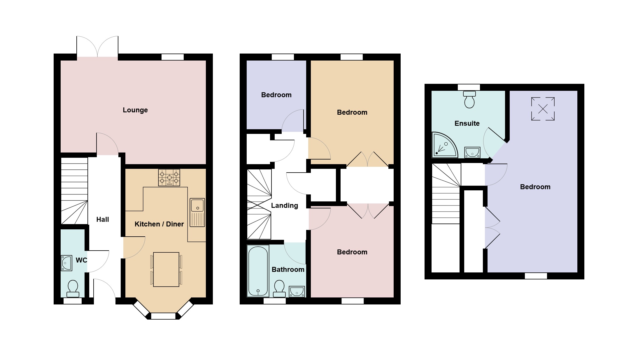 19 Maenol Glasfryn, Llanelli floorplan