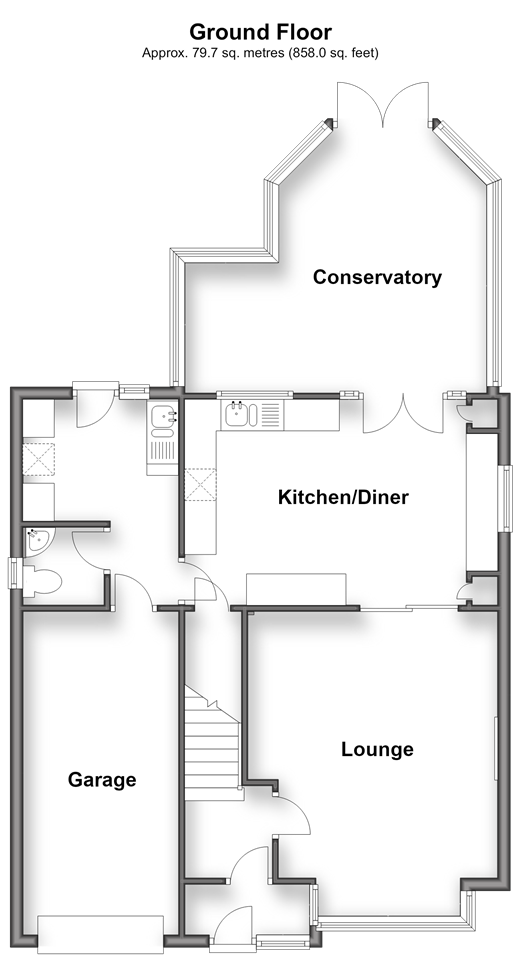 Primrose Way Chestfield, Whitstable floorplan