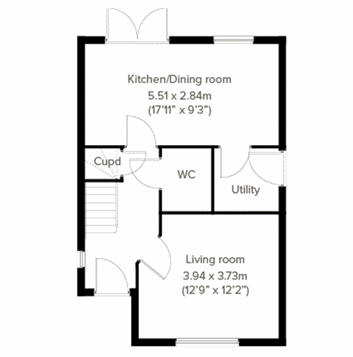 Proctor Avenue, Telford floorplan
