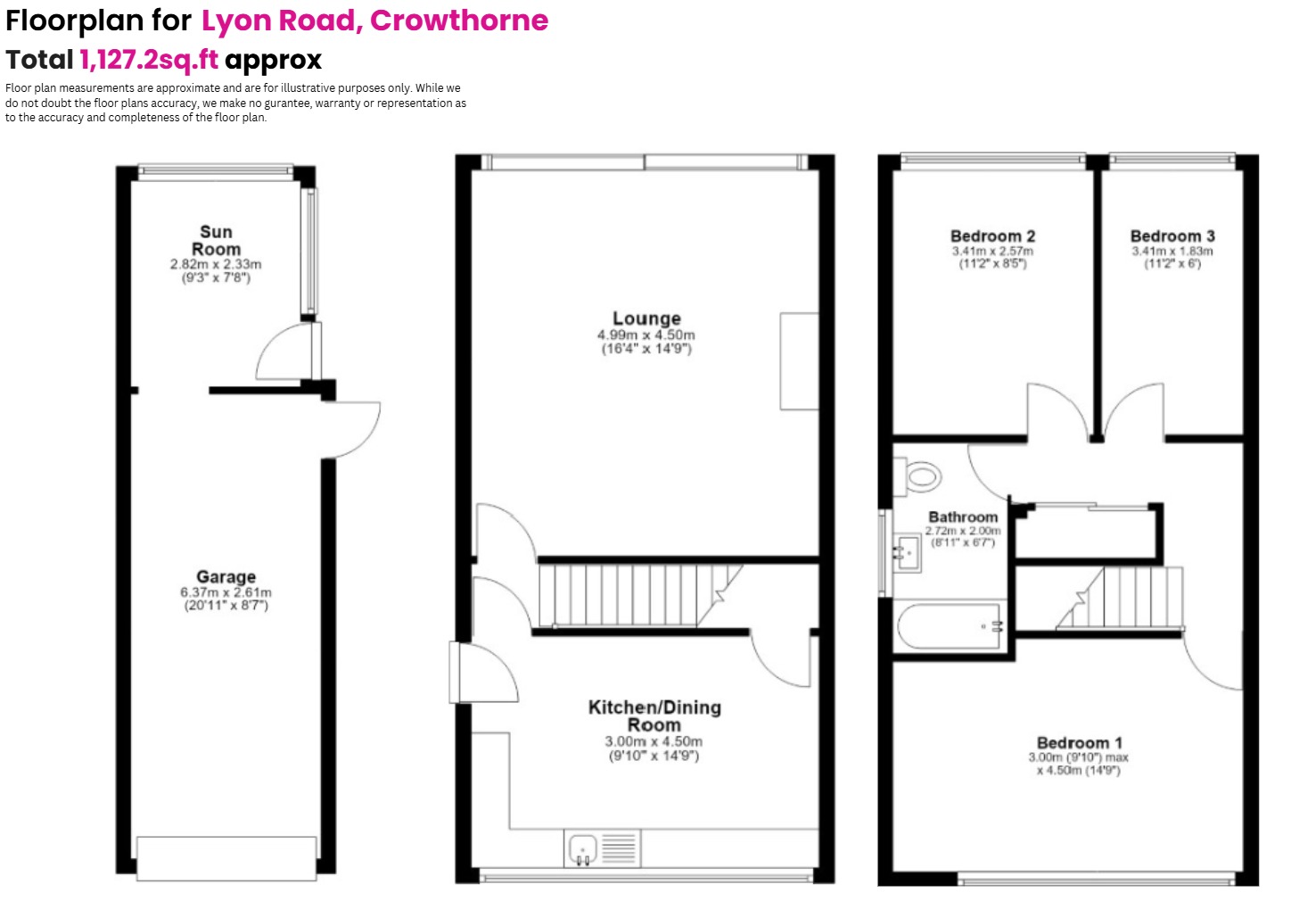 Crowthorne, Berkshire floorplan