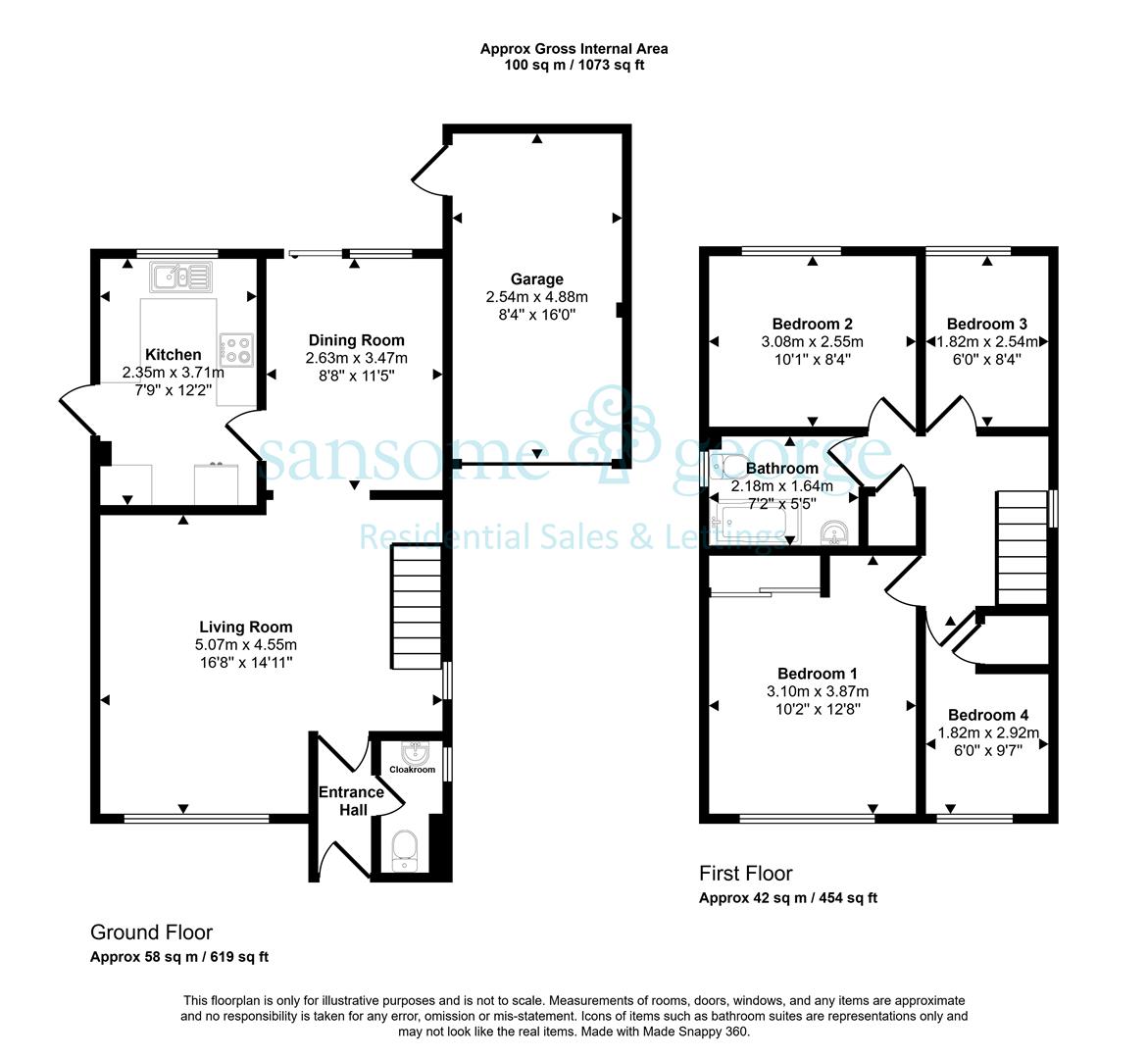 11, Sage Road, Reading floorplan